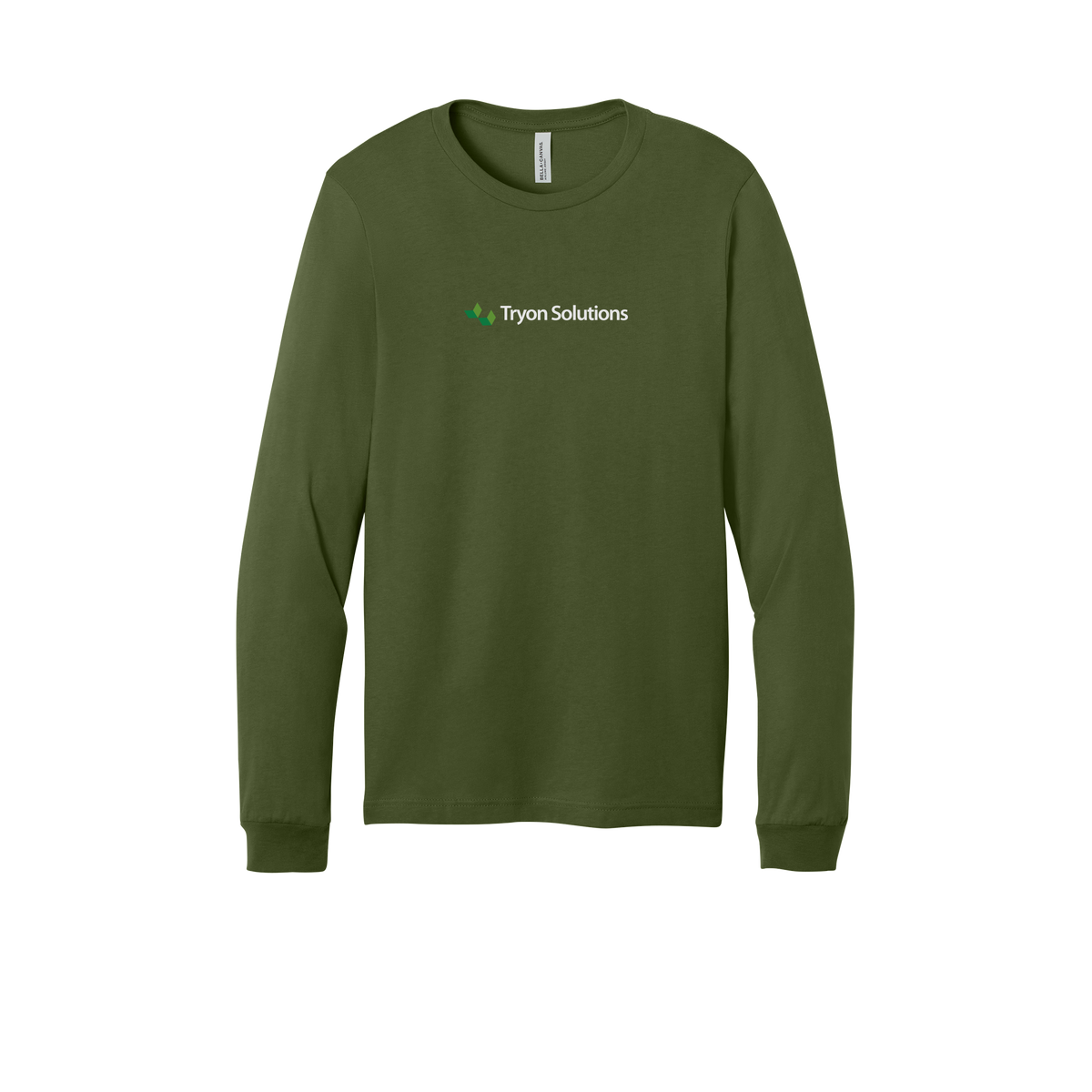 tryonsolutions-all-season-long-sleeve-tee-dtf-front-3501-olive-flat-front