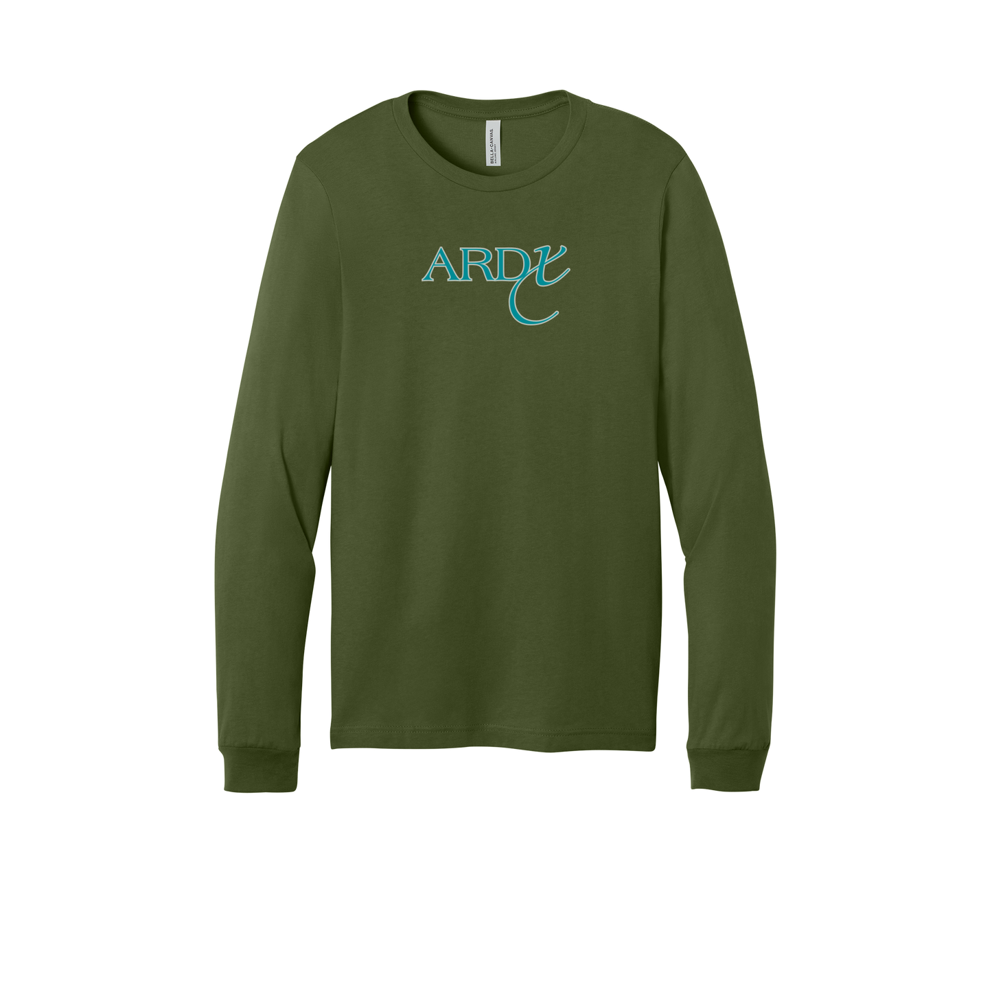 ardx-all-season-long-sleeve-tee-dtf-front-3501-olive-flat-front
