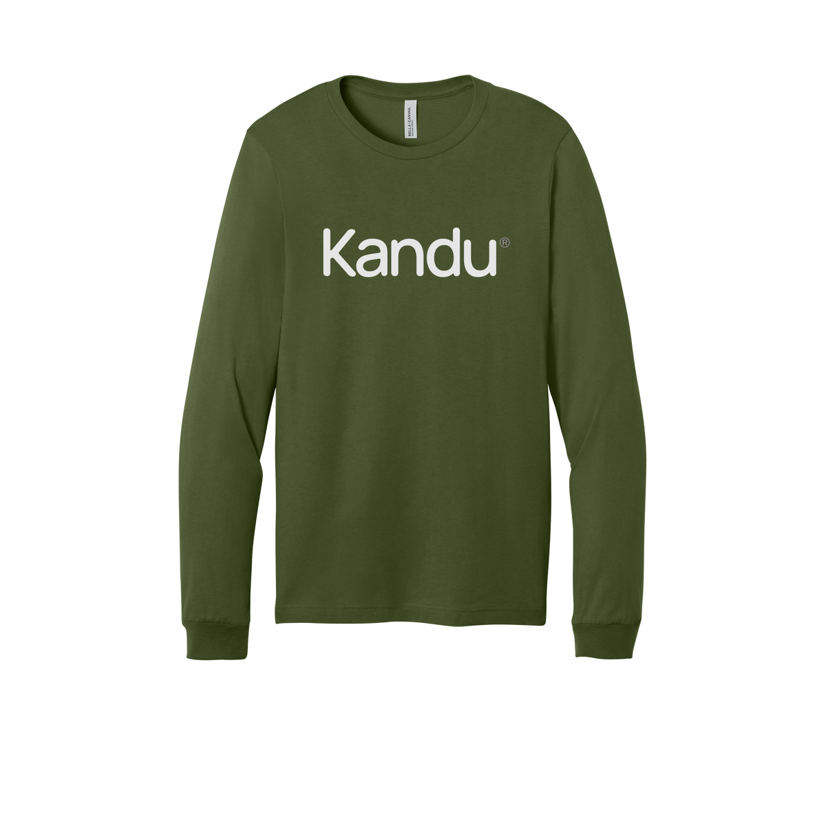 kandu-all-season-medical-long-sleeve-tee-dtf-front-3501-olive-flat-front