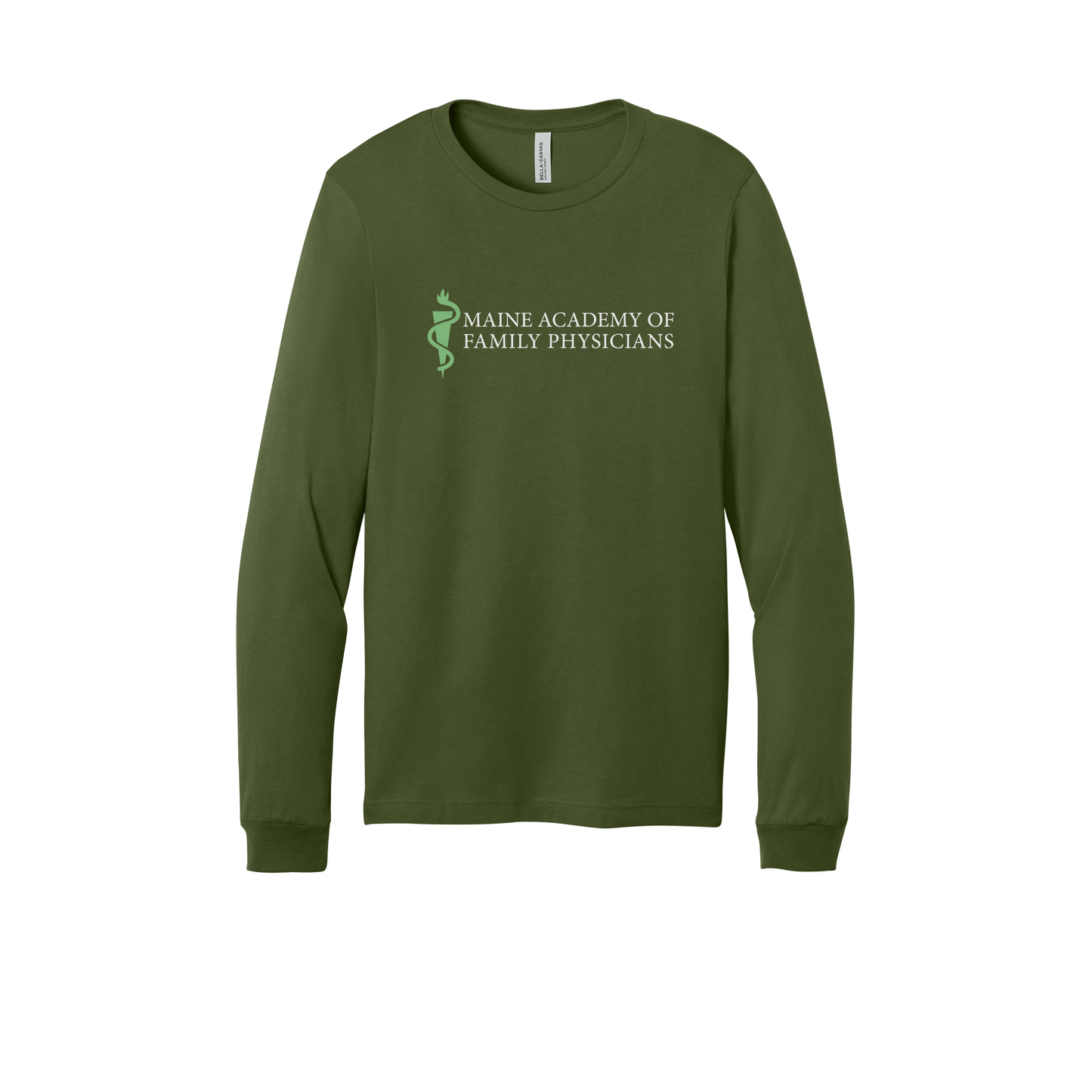 maineafp-all-season-medical-long-sleeve-tee-dtf-front-3501-olive-flat-front