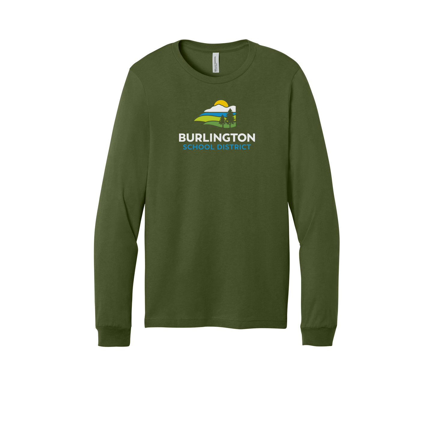 bsdvt-all-season-long-sleeve-tee-dtf-front-3501-olive-flat-front