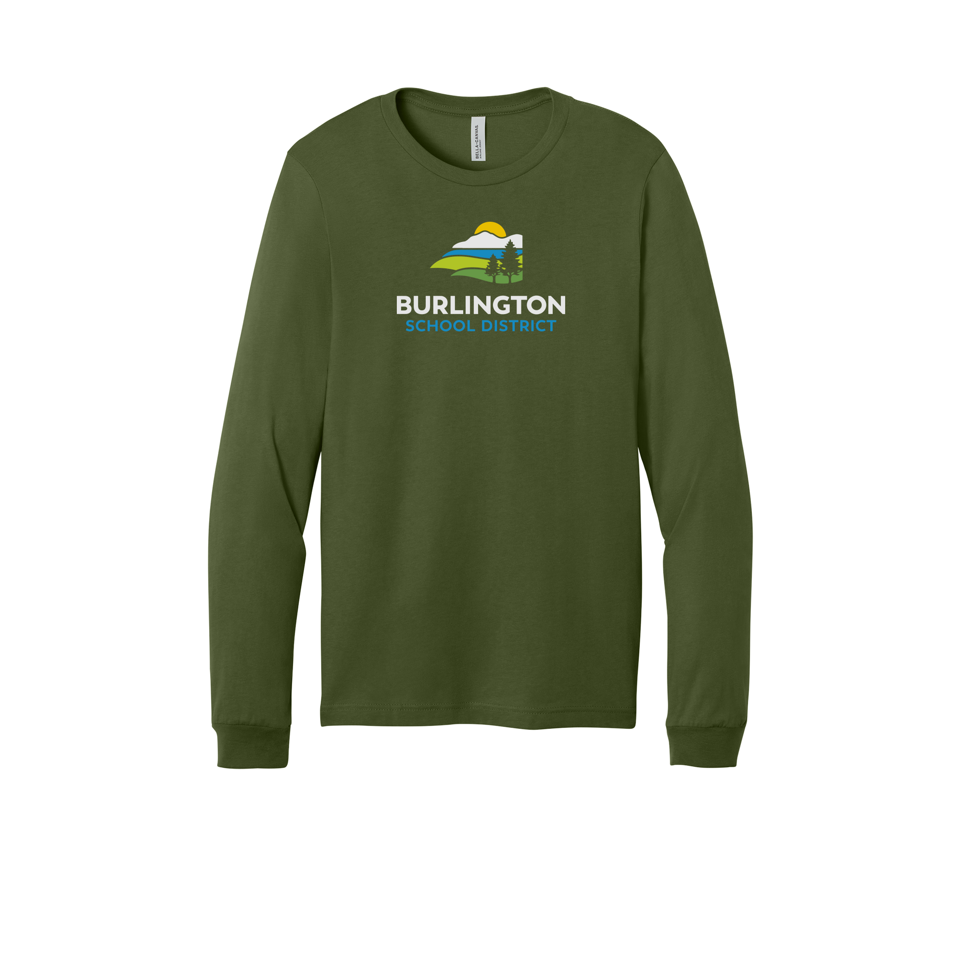 bsdvt-all-season-long-sleeve-tee-dtf-front-3501-olive-flat-front