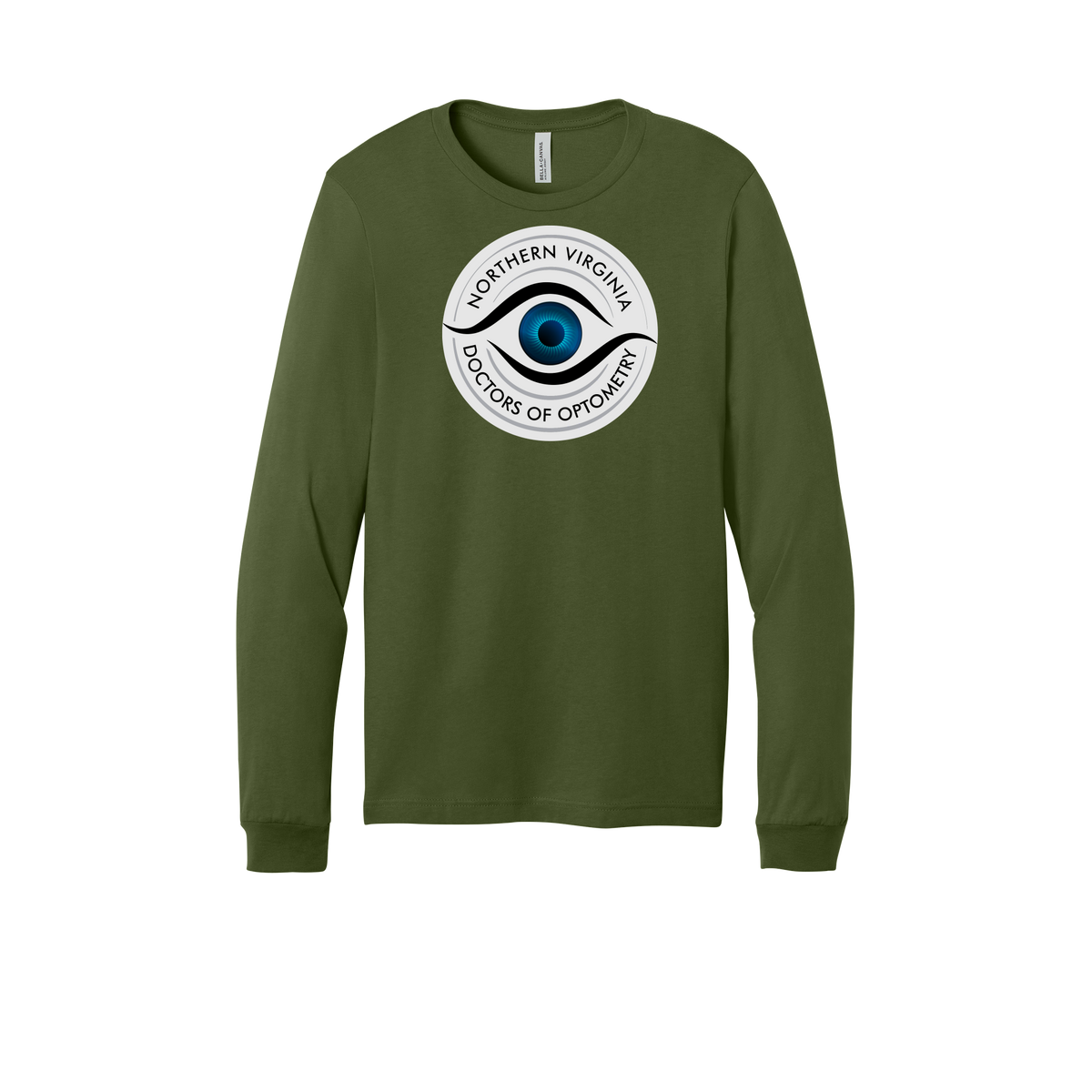 novaeyedocs-all-season-medical-long-sleeve-tee-dtf-front-3501-olive-flat-front