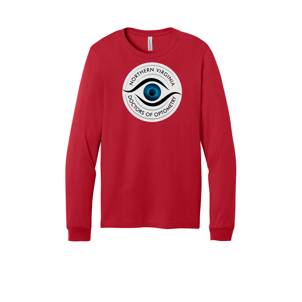novaeyedocs-all-season-medical-long-sleeve-tee-dtf-front-3501-red-flat-front