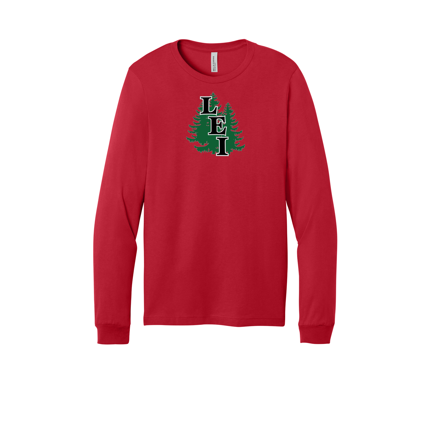 leisite-all-season-long-sleeve-tee-dtf-front-3501-red-flat-front