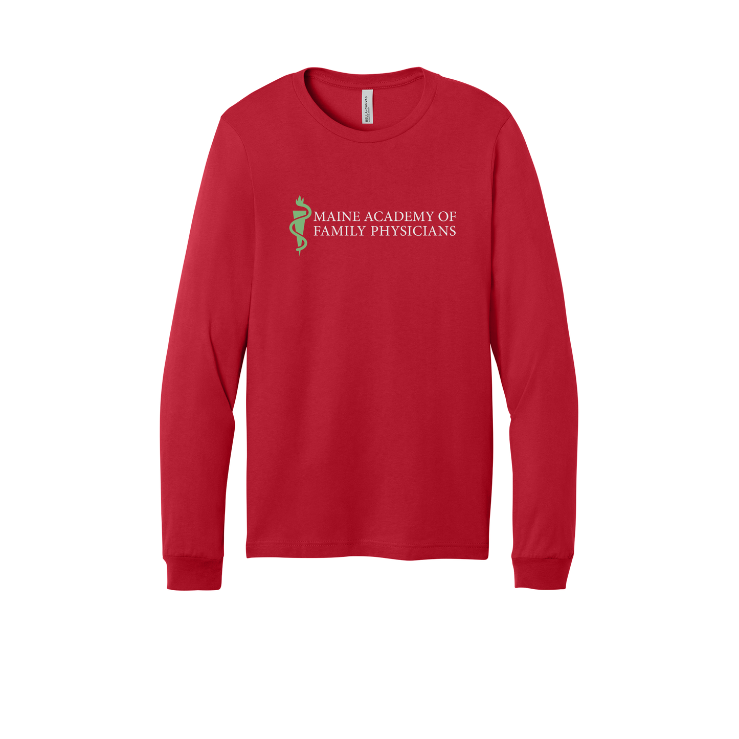 maineafp-all-season-medical-long-sleeve-tee-dtf-front-3501-red-flat-front