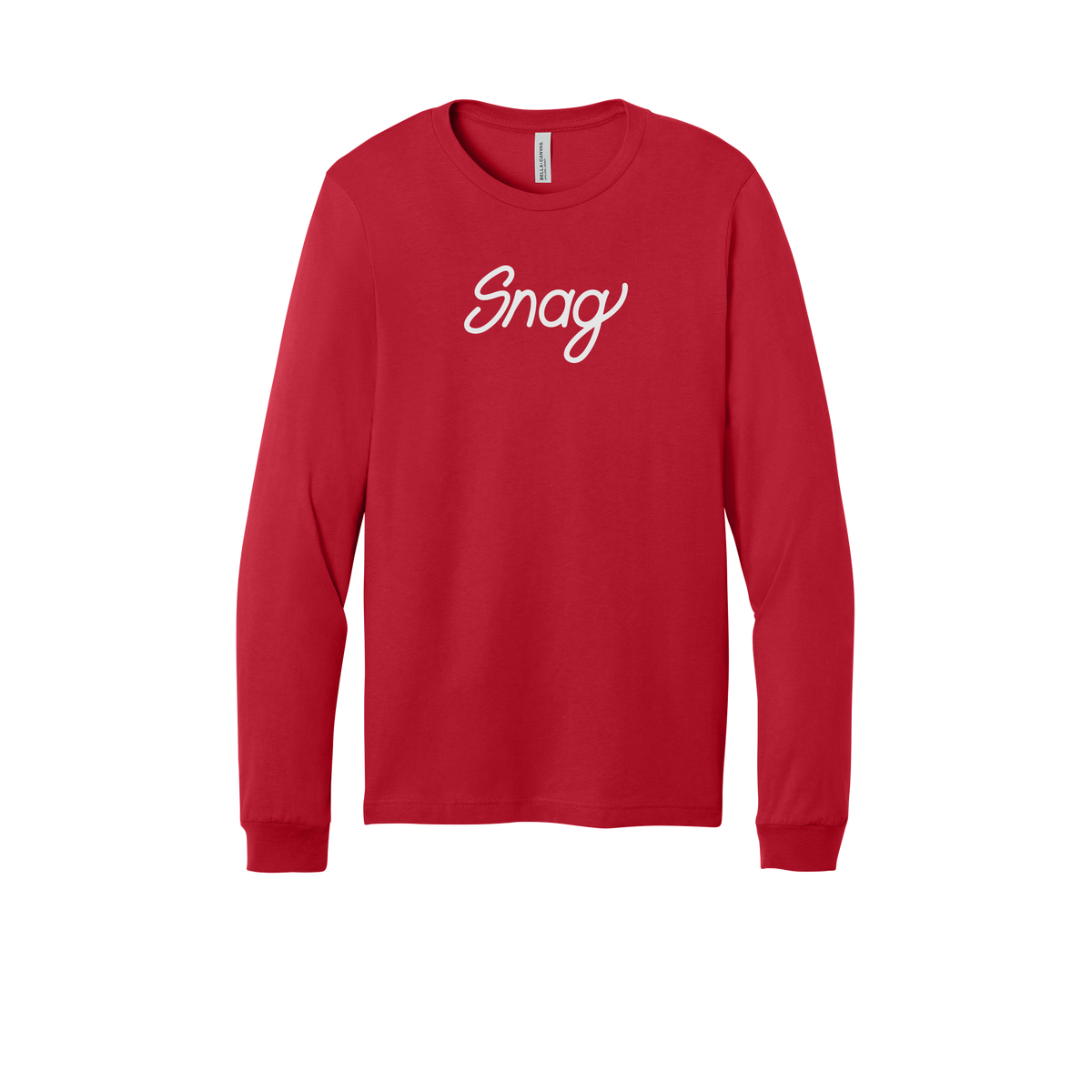 snagdelivery-all-season-long-sleeve-tee-dtf-front-3501-red-flat-front