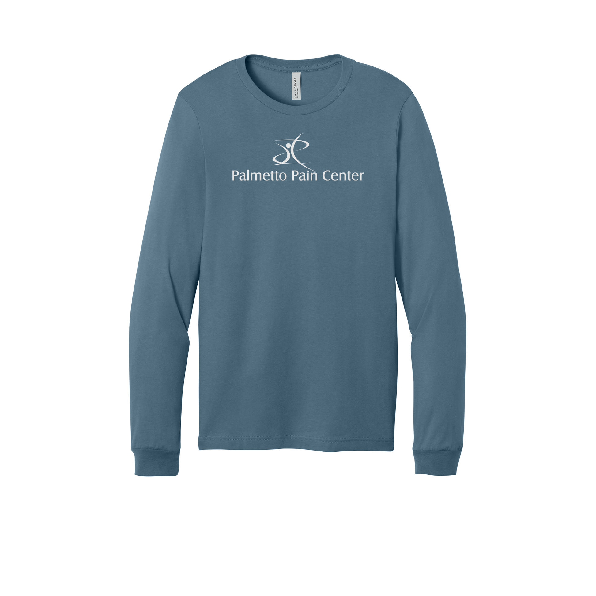 palmetto-pain-center-all-season-medical-long-sleeve-tee-dtf-front-3501-steelblue-flat-front