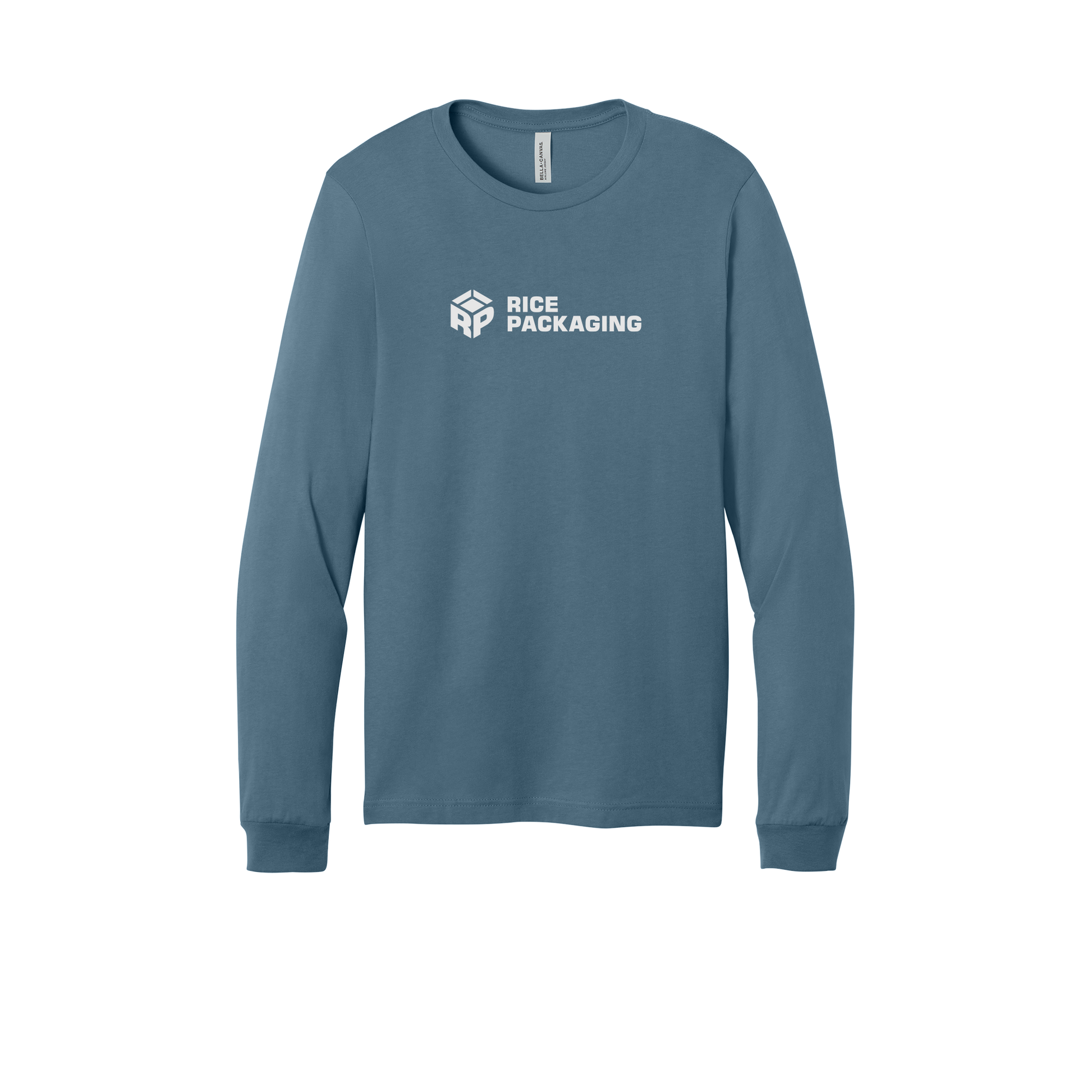 ricepackaging-all-season-long-sleeve-tee-dtf-front-3501-steelblue-flat-front