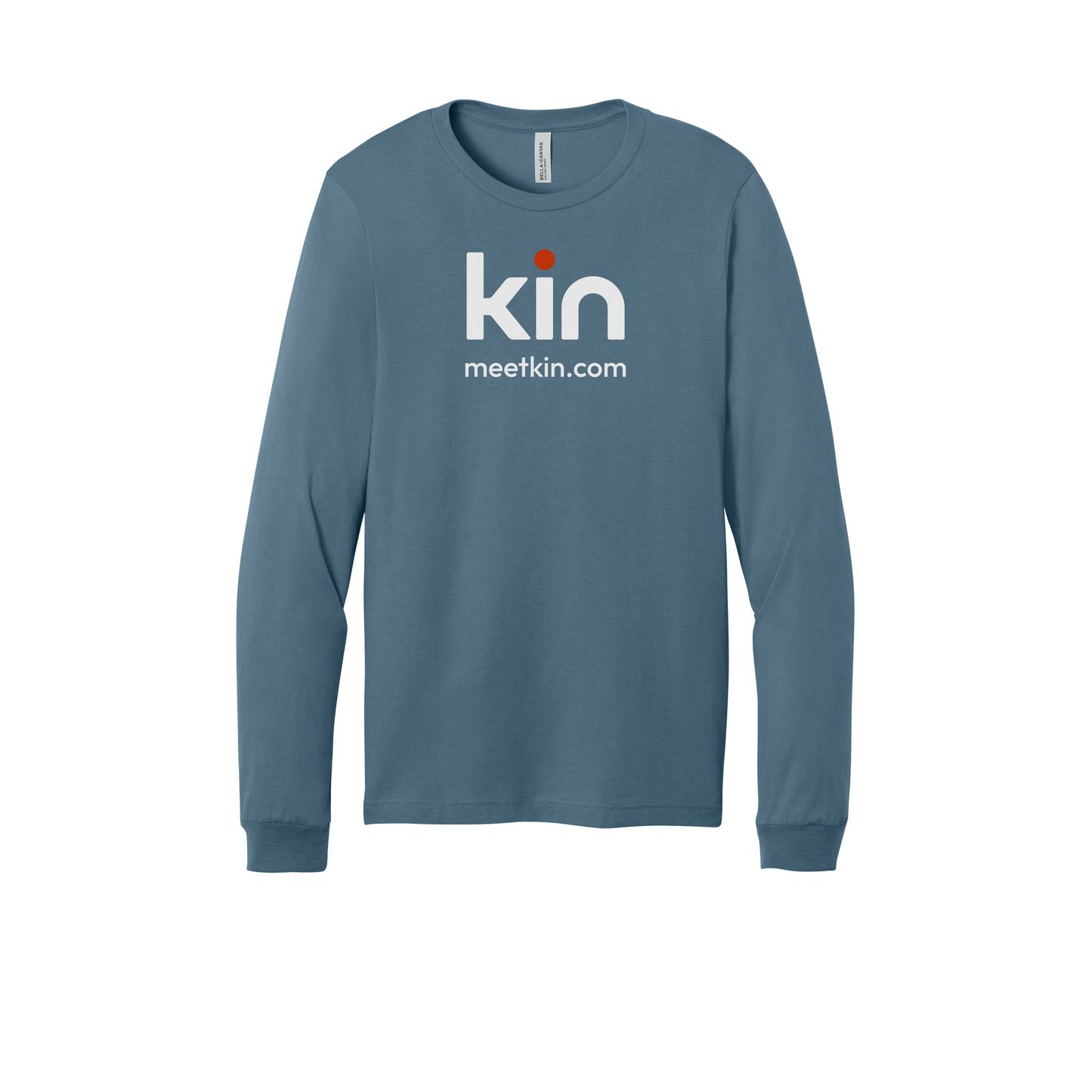 kin-all-season-long-sleeve-tee-dtf-front-3501-steelblue-flat-front