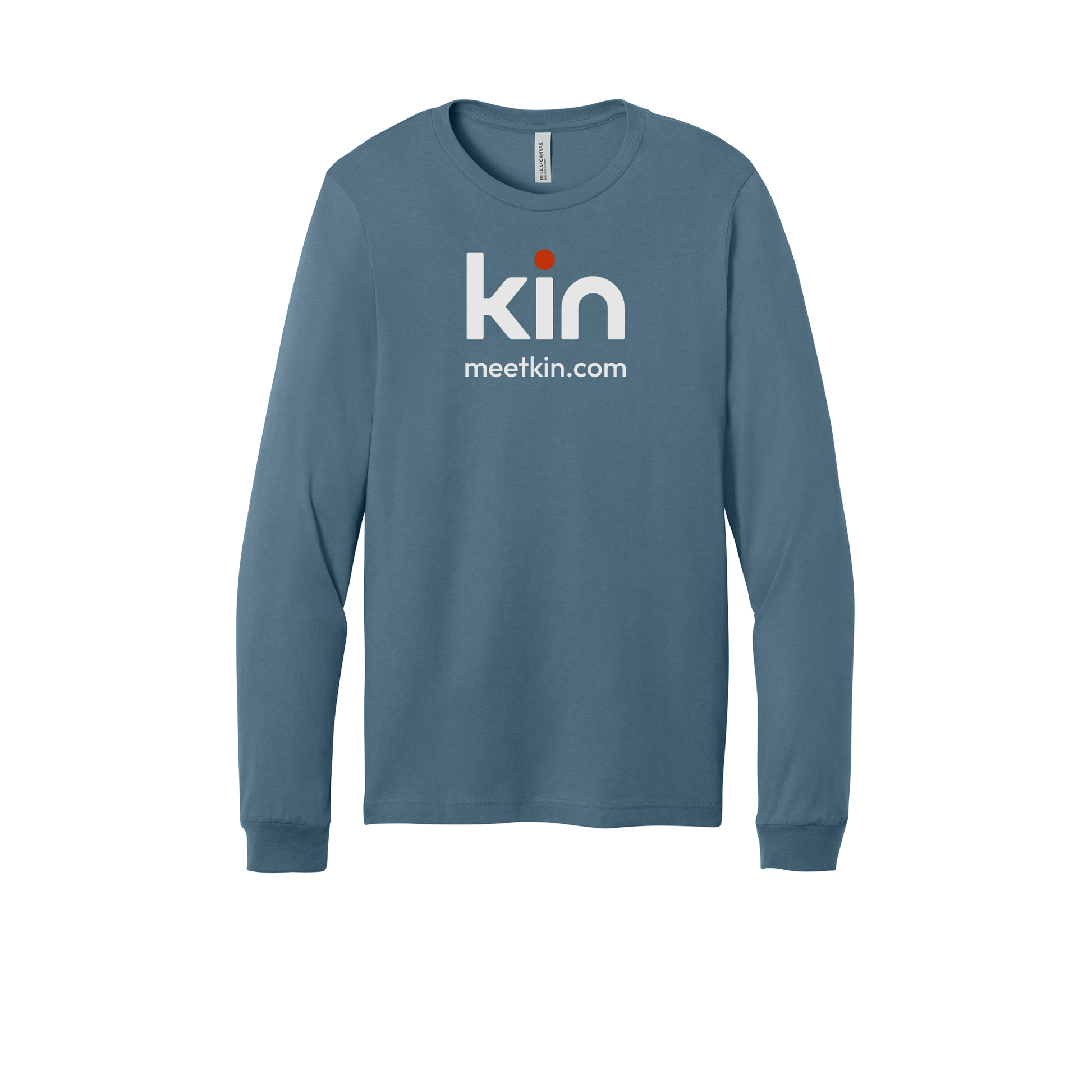 kin-all-season-long-sleeve-tee-dtf-front-3501-steelblue-flat-front