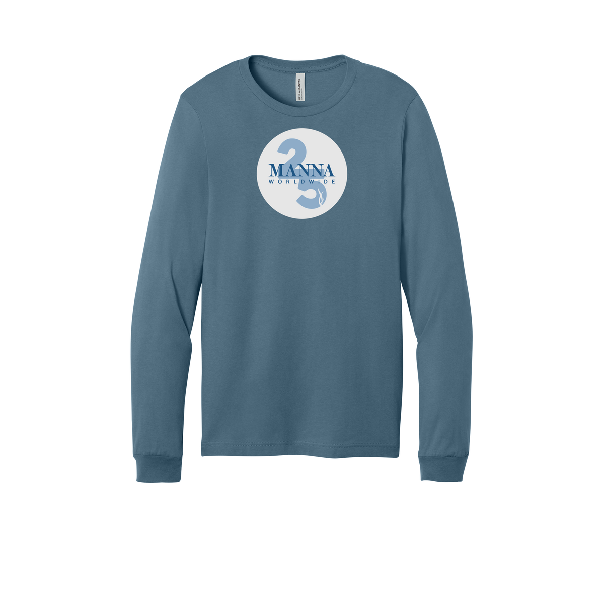 mannaworldwide-all-season-long-sleeve-tee-dtf-front-3501-steelblue-flat-front