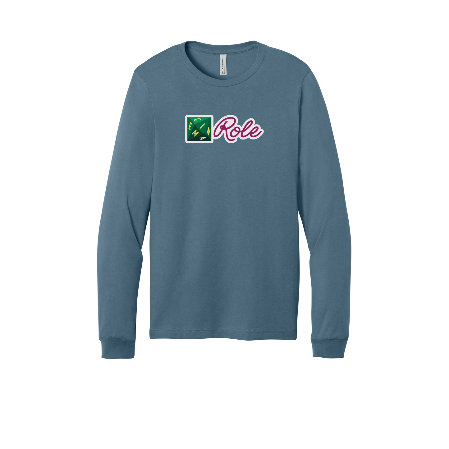 cinemarole-all-season-long-sleeve-tee-dtf-front-3501-steelblue-flat-front