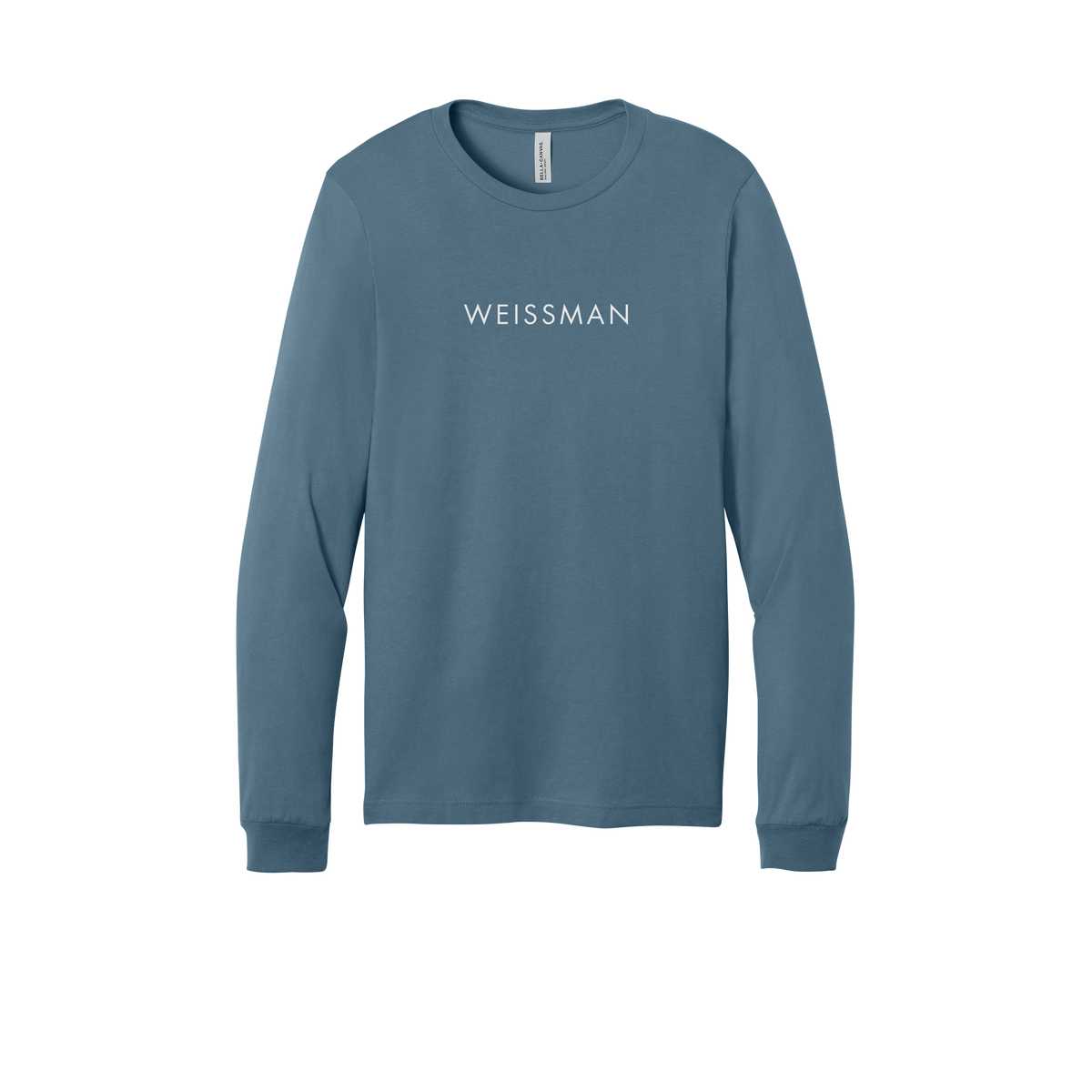 weissmans-all-season-long-sleeve-tee-dtf-front-3501-steelblue-flat-front