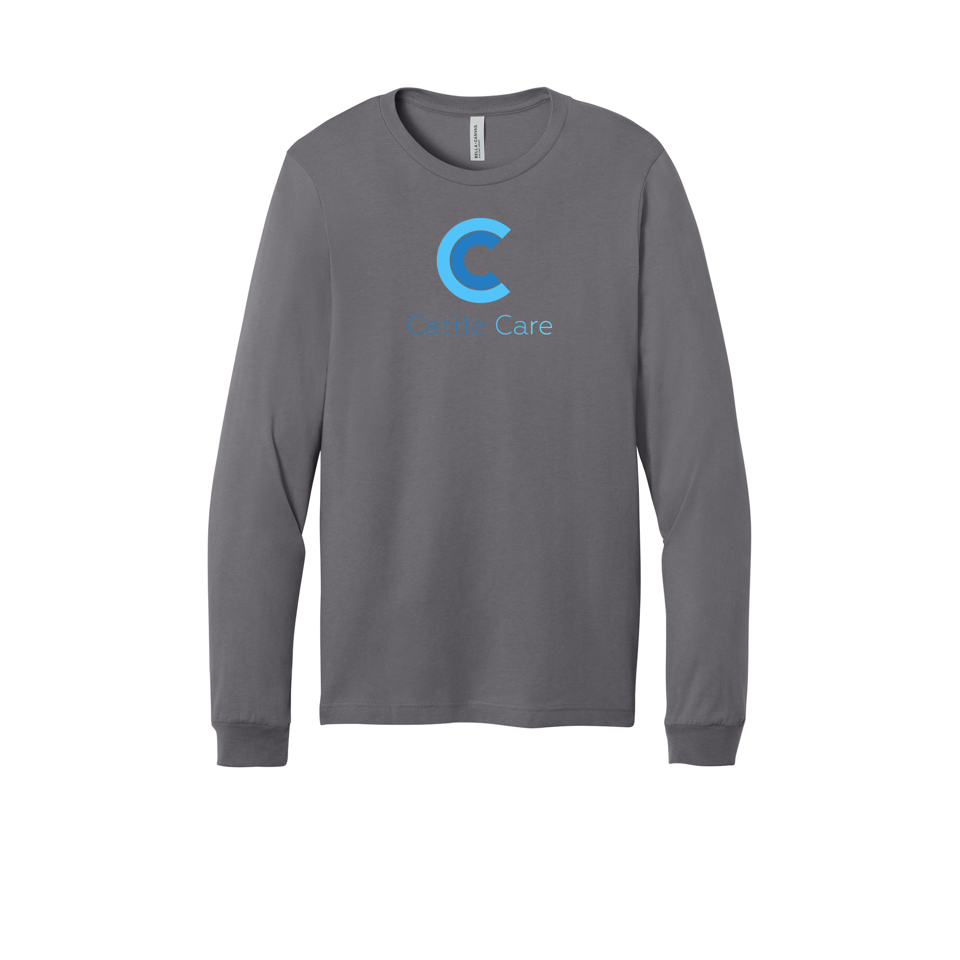 cattle-care-all-season-long-sleeve-tee-dtf-front-3501-storm-flat-front