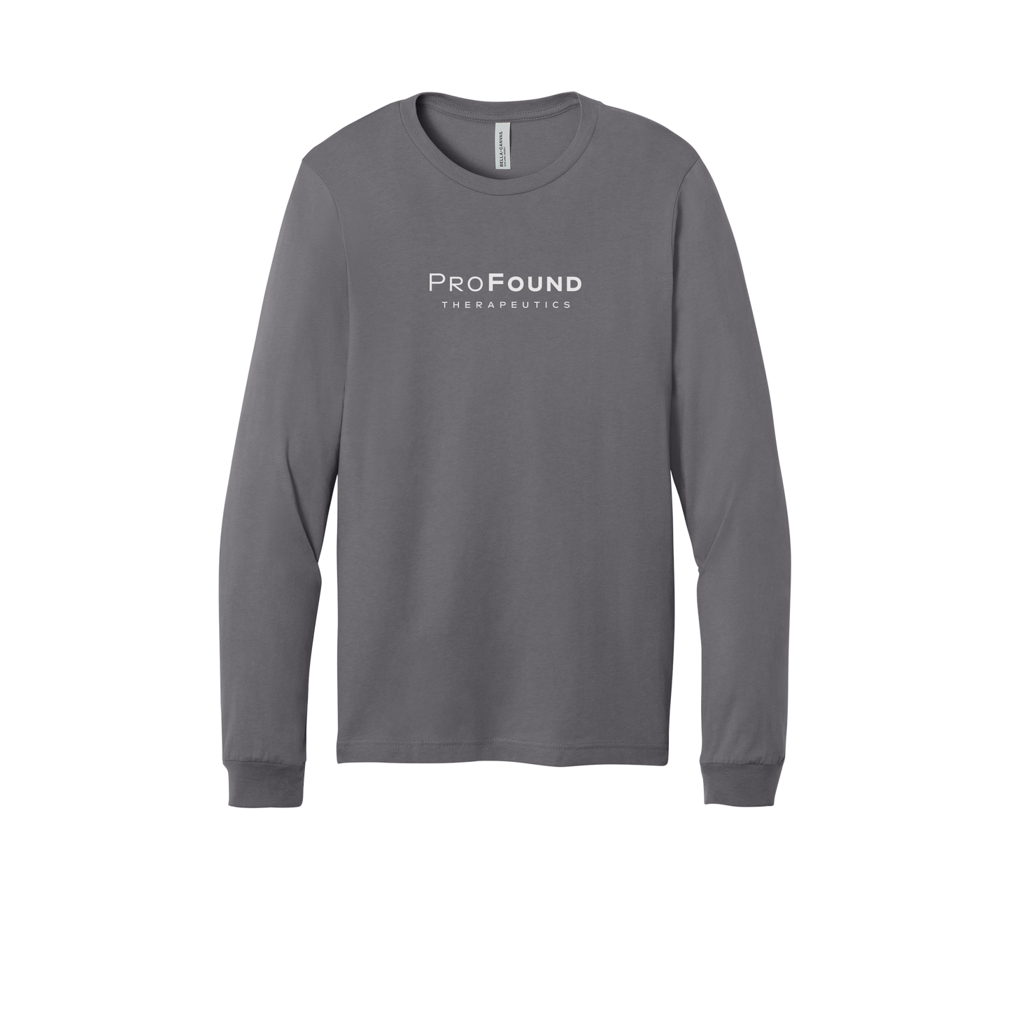 profoundtx-all-season-long-sleeve-tee-dtf-front-3501-storm-flat-front