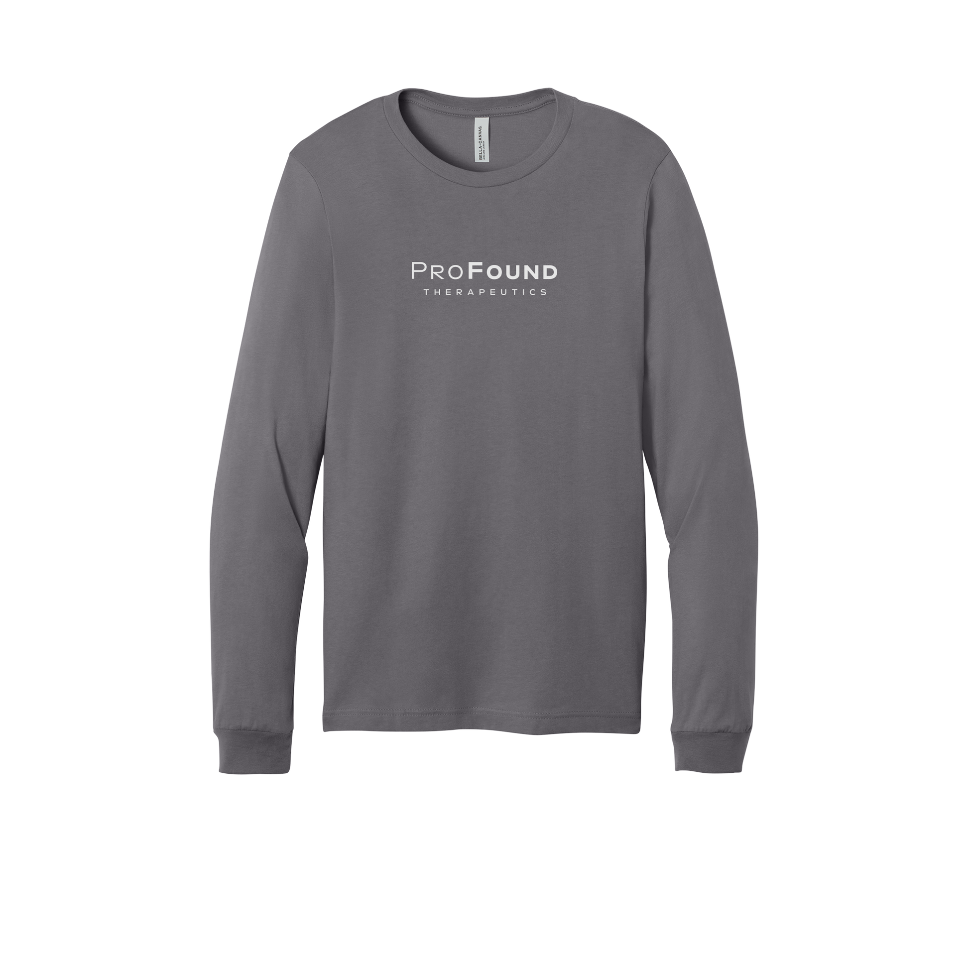 profoundtx-all-season-long-sleeve-tee-dtf-front-3501-storm-flat-front