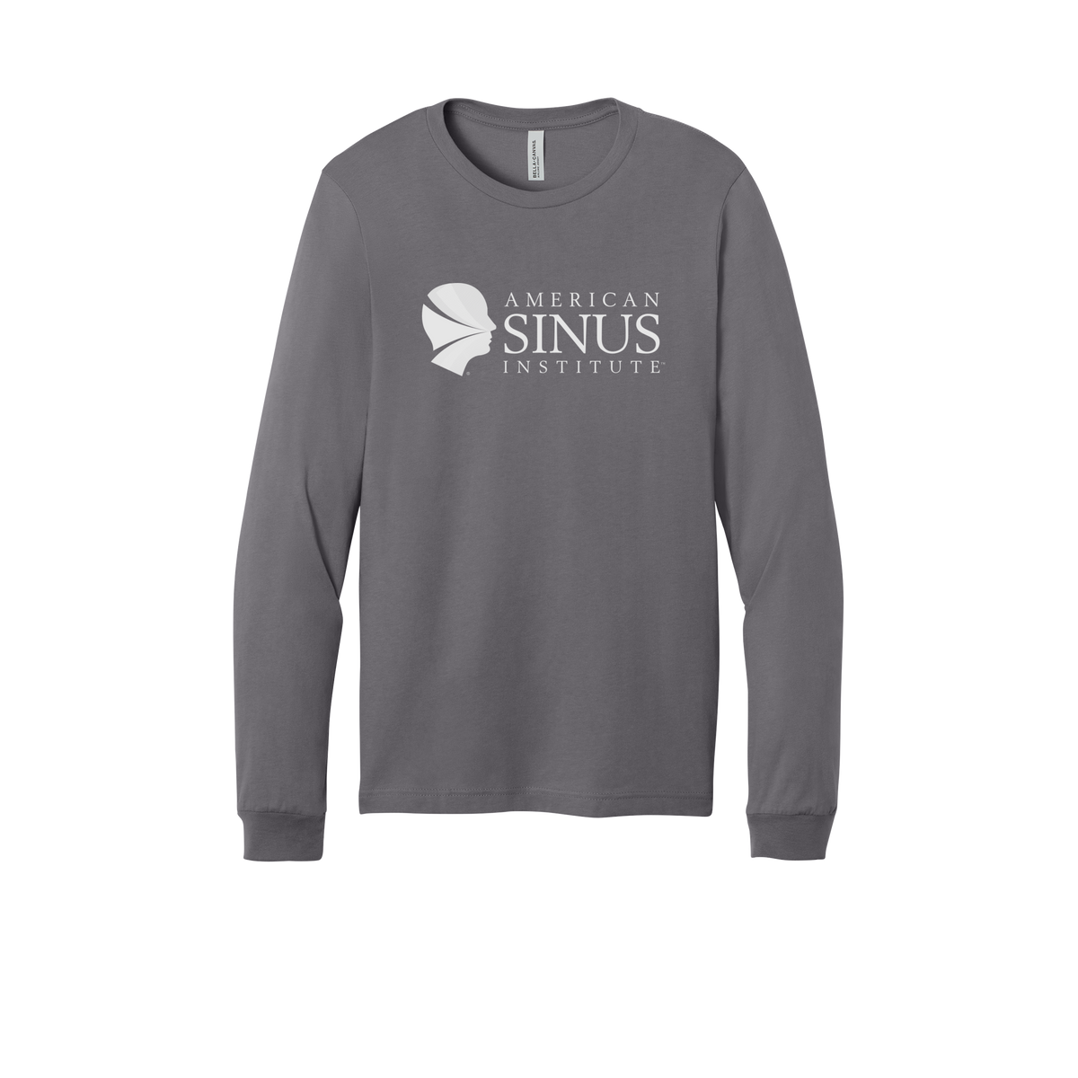 americansinus-all-season-medical-long-sleeve-tee-dtf-front-3501-storm-flat-front