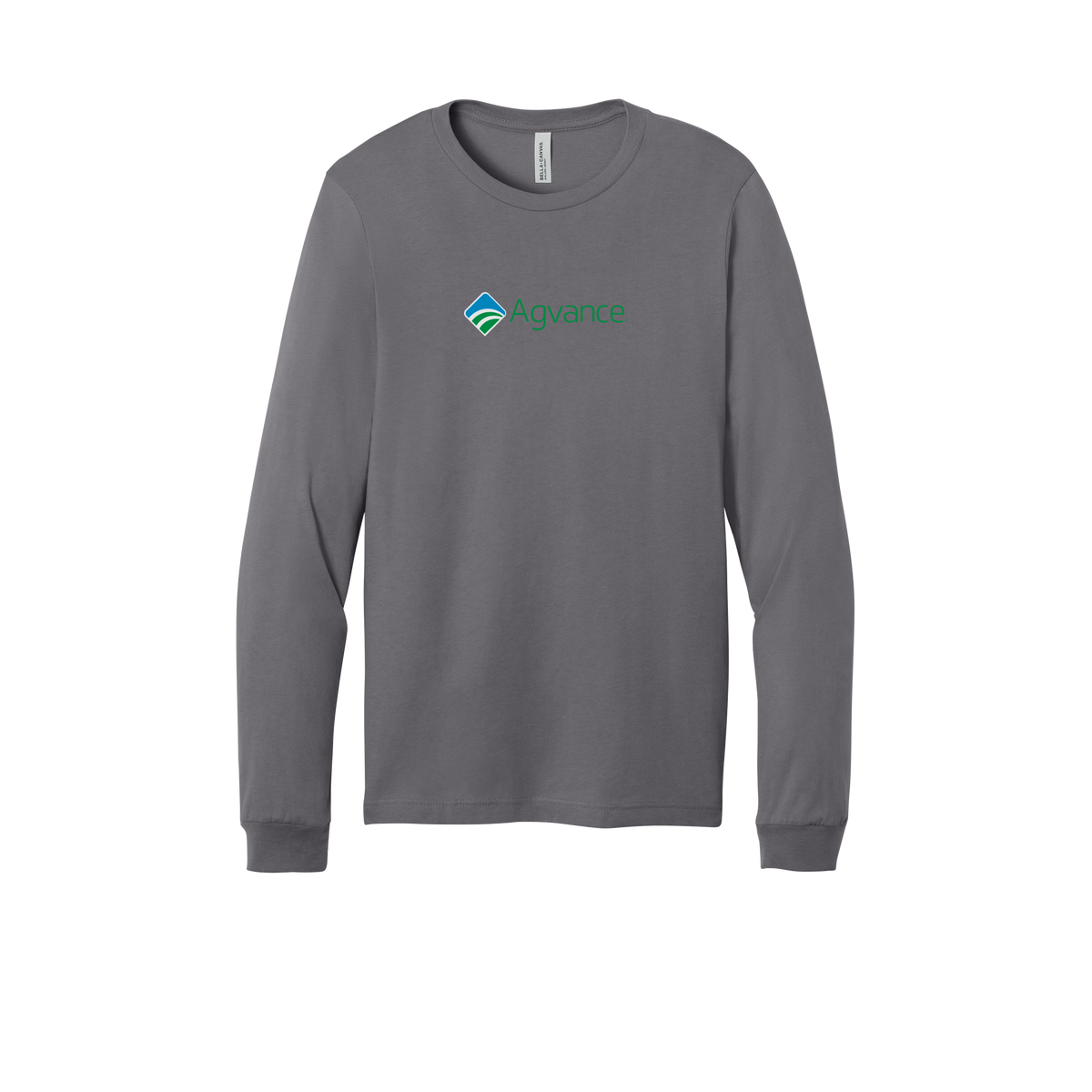 agvance-all-season-long-sleeve-tee-dtf-front-3501-storm-flat-front