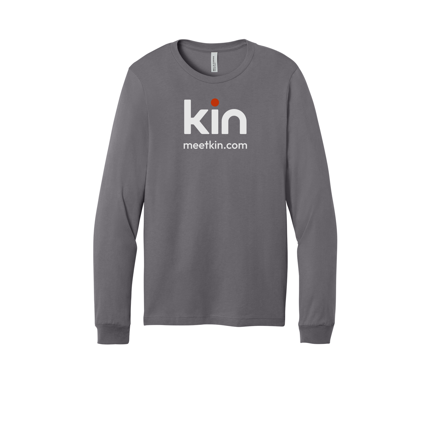kin-all-season-long-sleeve-tee-dtf-front-3501-storm-flat-front