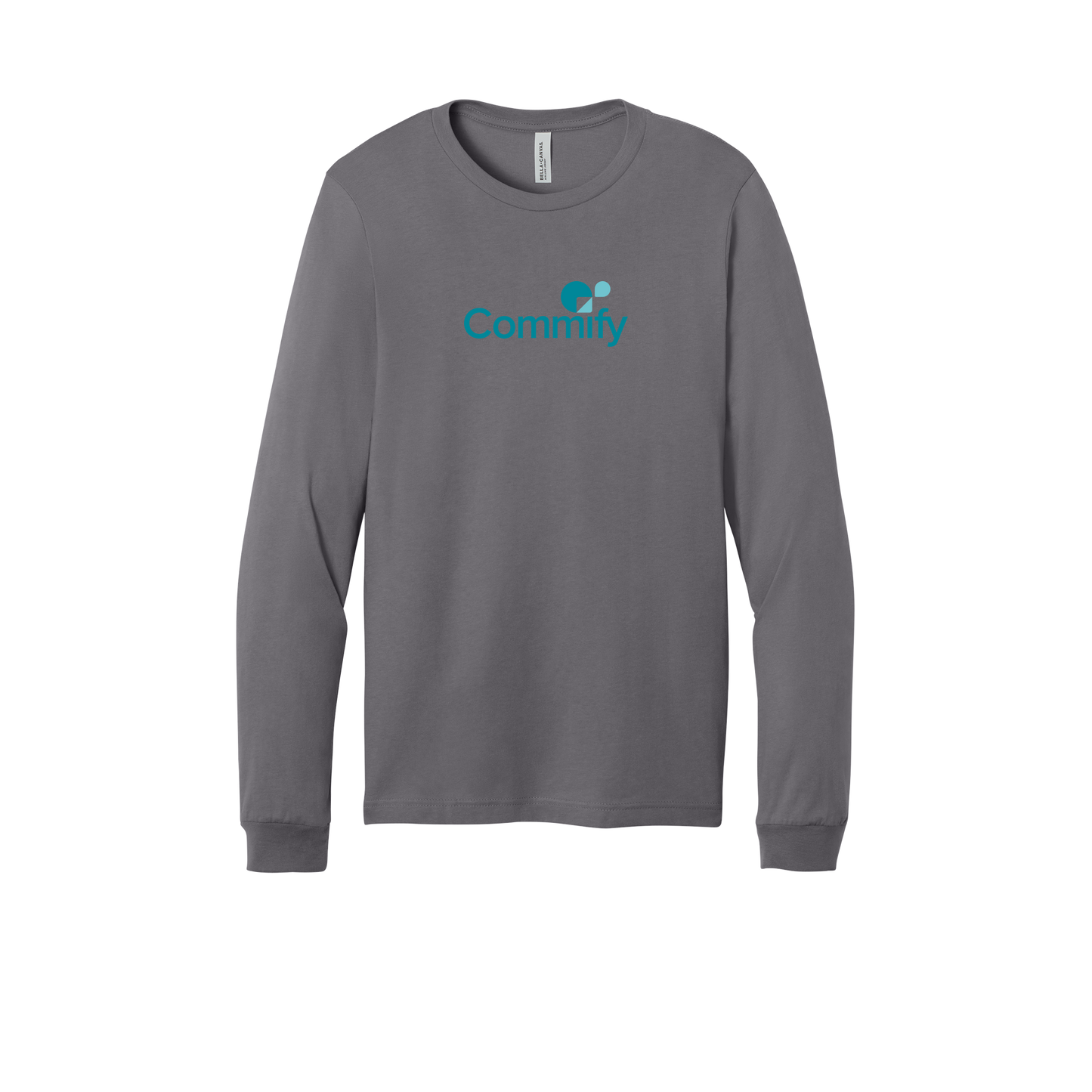 commify-all-season-long-sleeve-tee-dtf-front-3501-storm-flat-front