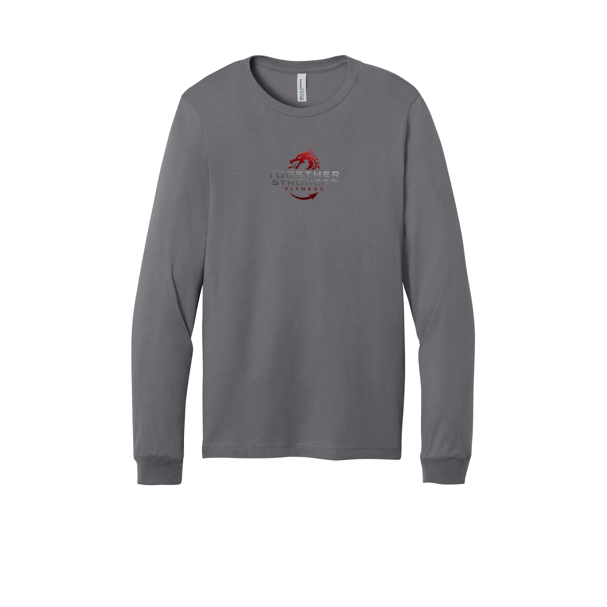togetherstrongerfitness-all-season-long-sleeve-tee-dtf-front-3501-storm-flat-front