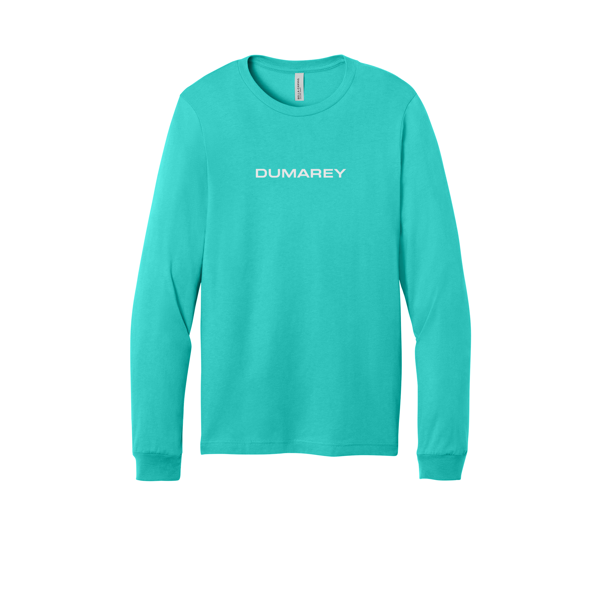dumarey-all-season-long-sleeve-tee-dtf-front-3501-teal-flat-front