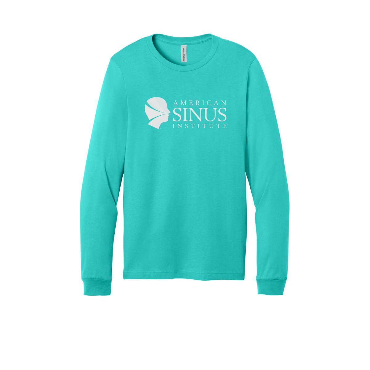 americansinus-all-season-medical-long-sleeve-tee-dtf-front-3501-teal-flat-front