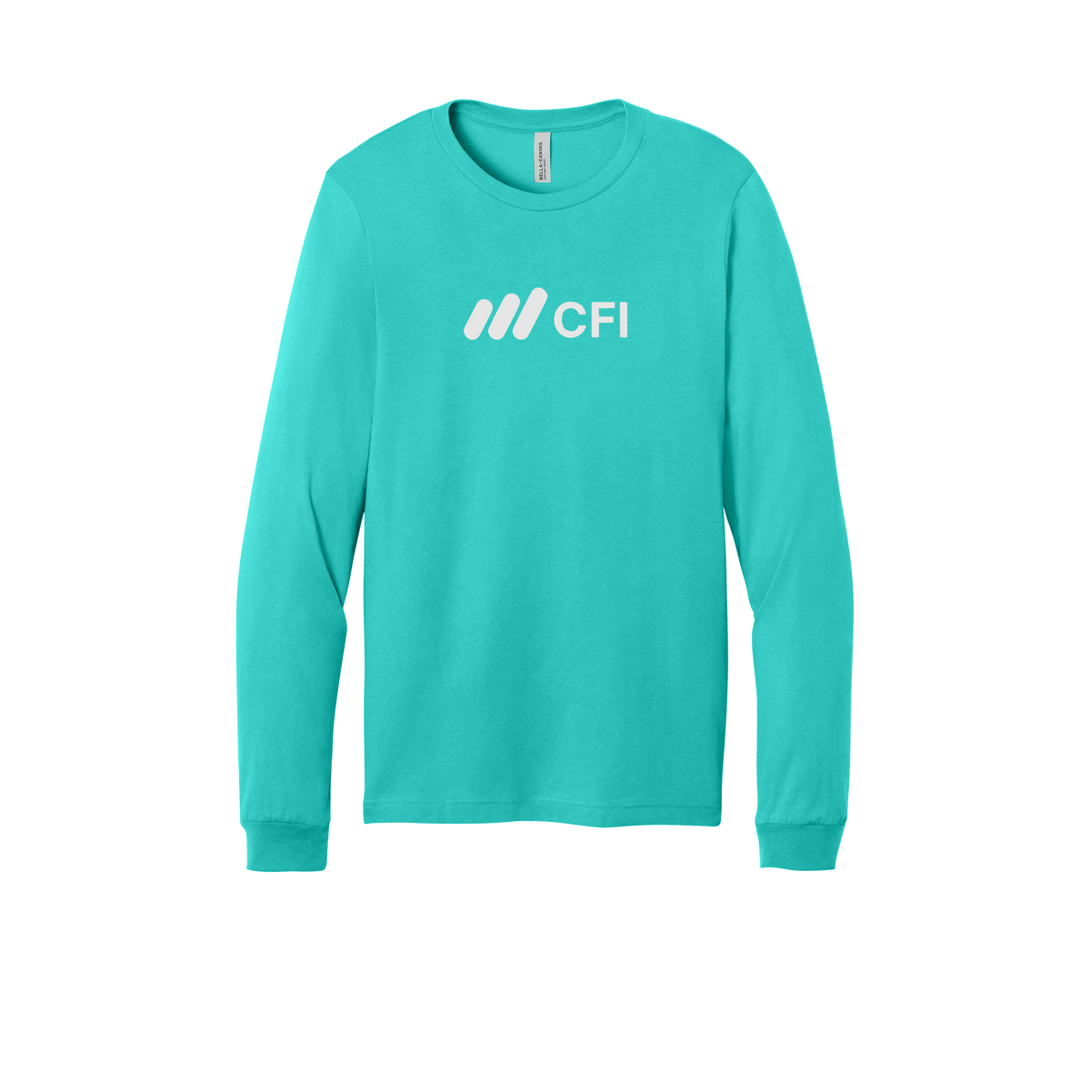 corporatefinanceinstitute-all-season-long-sleeve-tee-dtf-front-3501-teal-flat-front