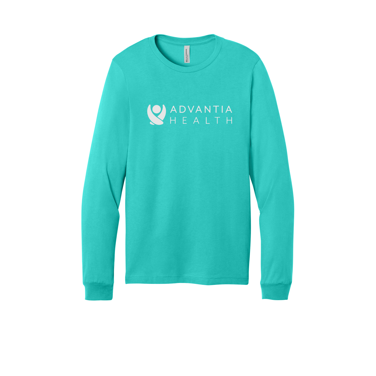 advantiahealth-all-season-medical-long-sleeve-tee-dtf-front-3501-teal-flat-front