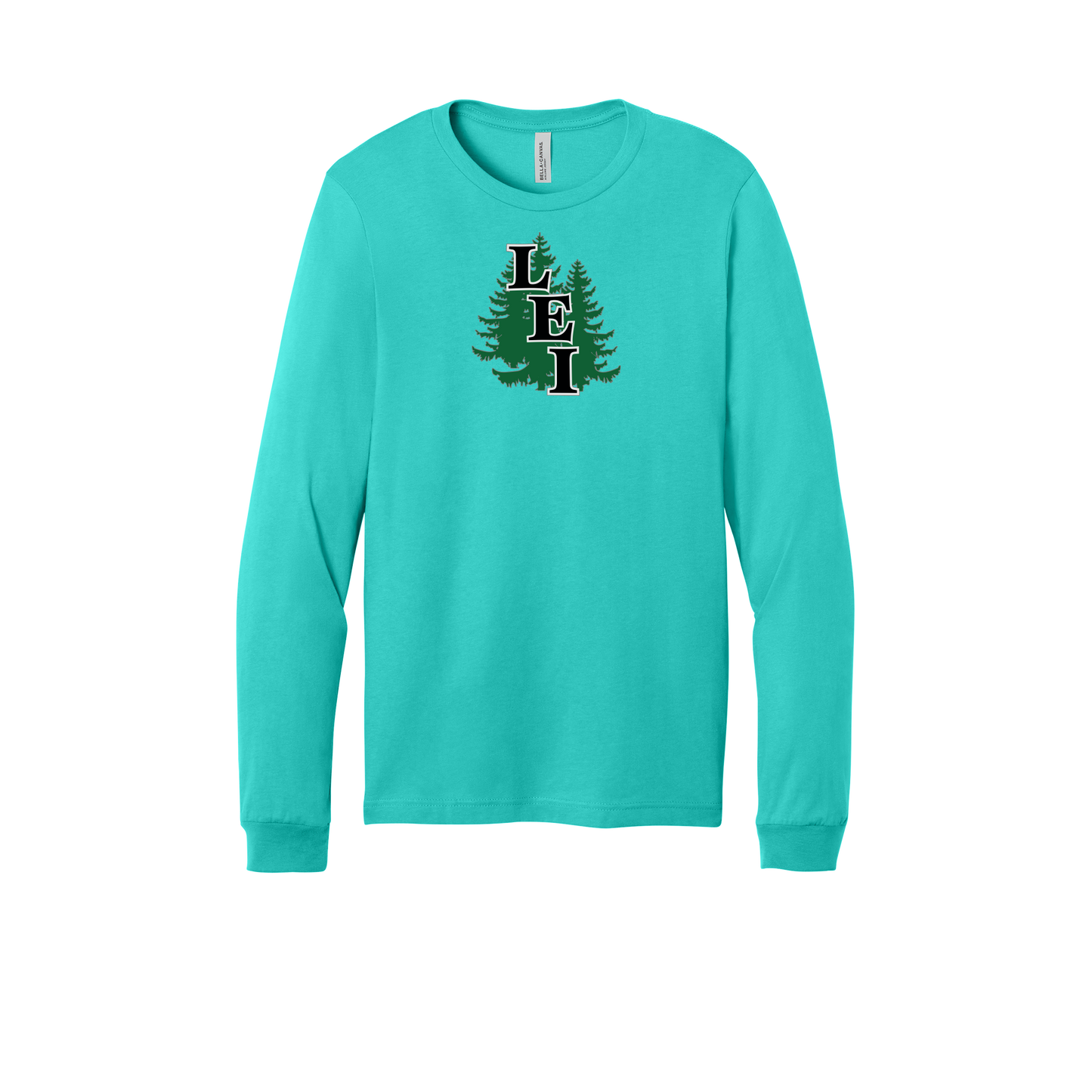 leisite-all-season-long-sleeve-tee-dtf-front-3501-teal-flat-front