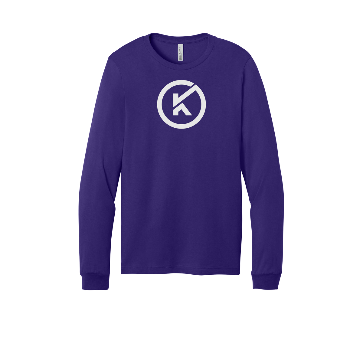 kitmanlabs-all-season-long-sleeve-tee-dtf-front-3501-teampurple-flat-front