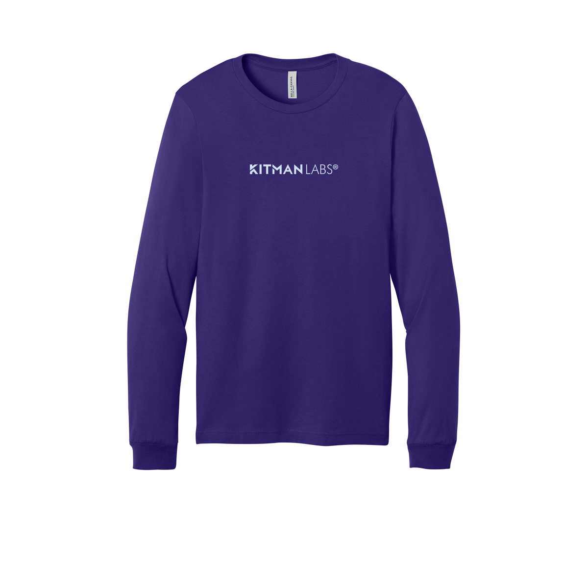 kitmanlabs-all-season-long-sleeve-tee-dtf-front-3501-teampurple-flat-front