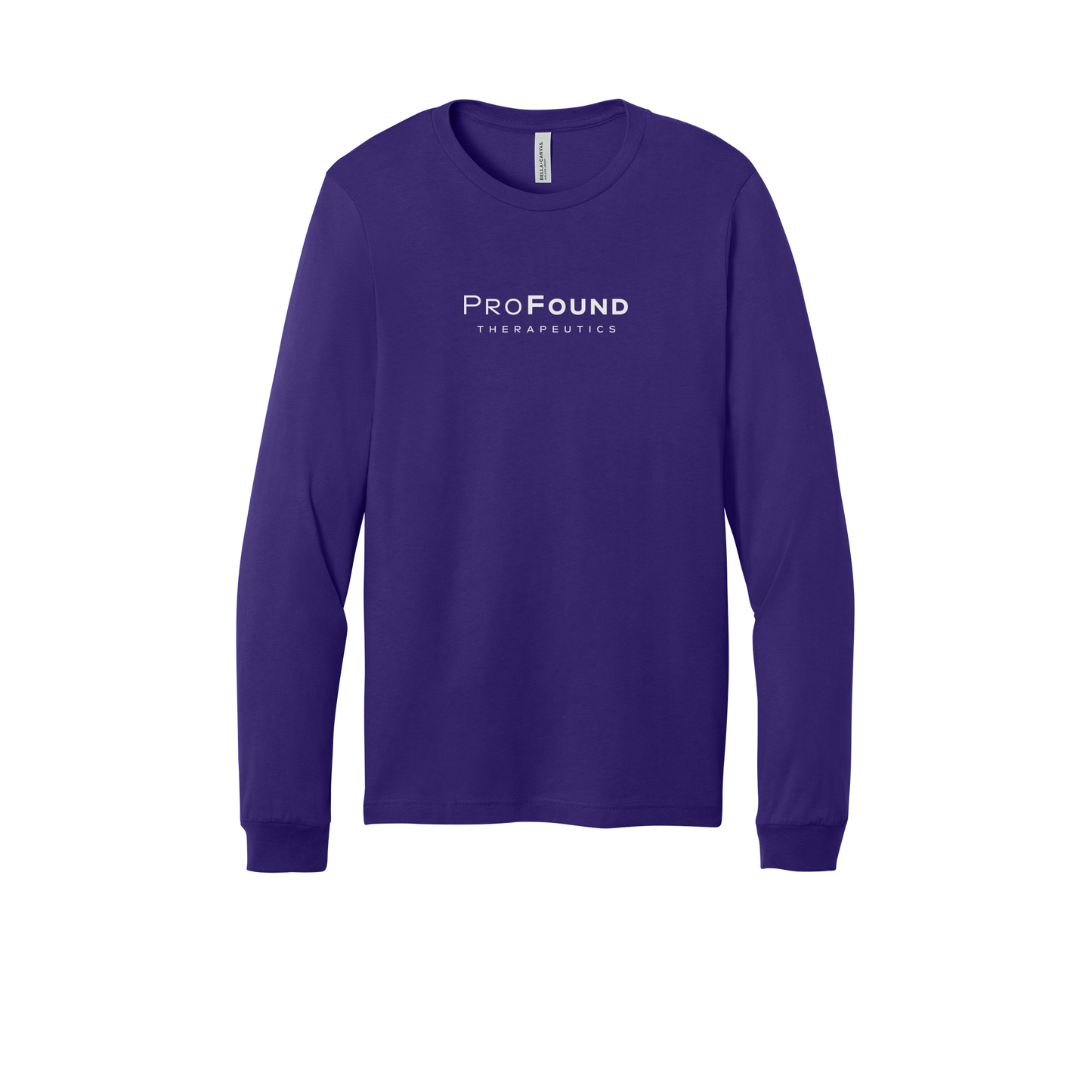 profoundtx-all-season-long-sleeve-tee-dtf-front-3501-teampurple-flat-front