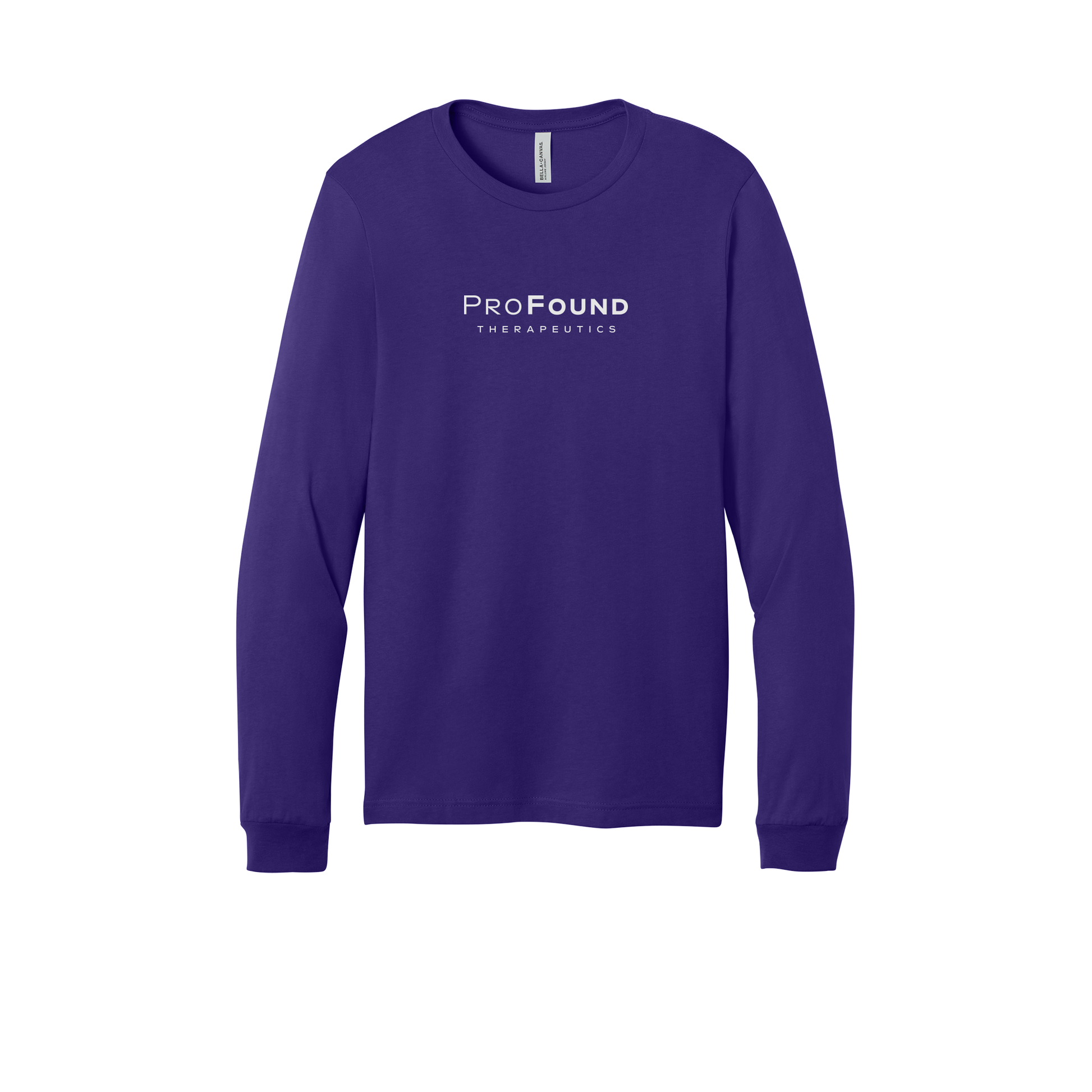 profoundtx-all-season-long-sleeve-tee-dtf-front-3501-teampurple-flat-front