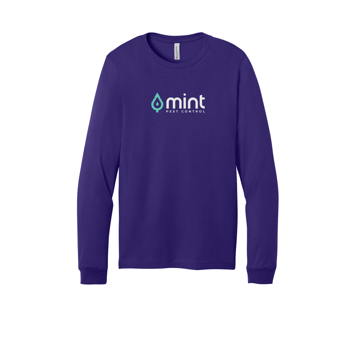 mintpest-all-season-long-sleeve-tee-dtf-front-3501-teampurple-flat-front