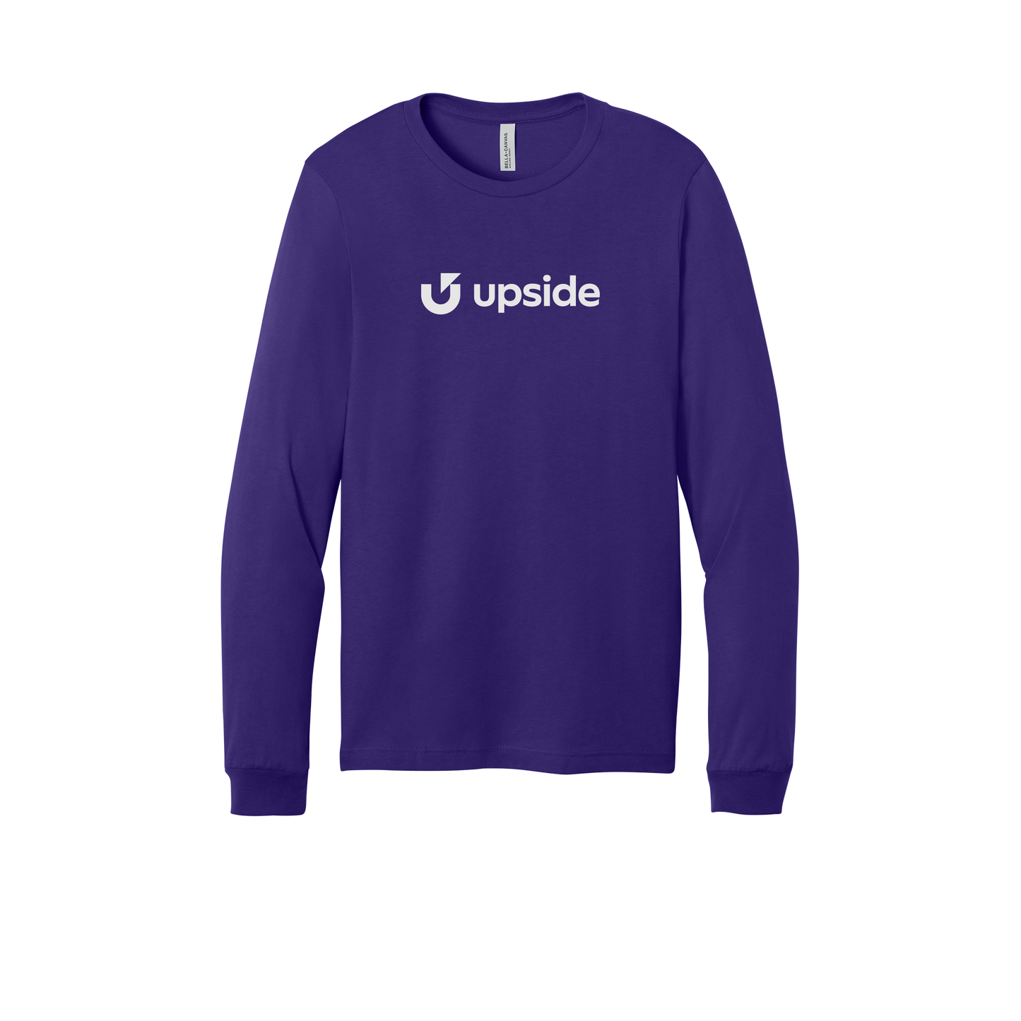 upside-all-season-long-sleeve-tee-dtf-front-3501-teampurple-flat-front