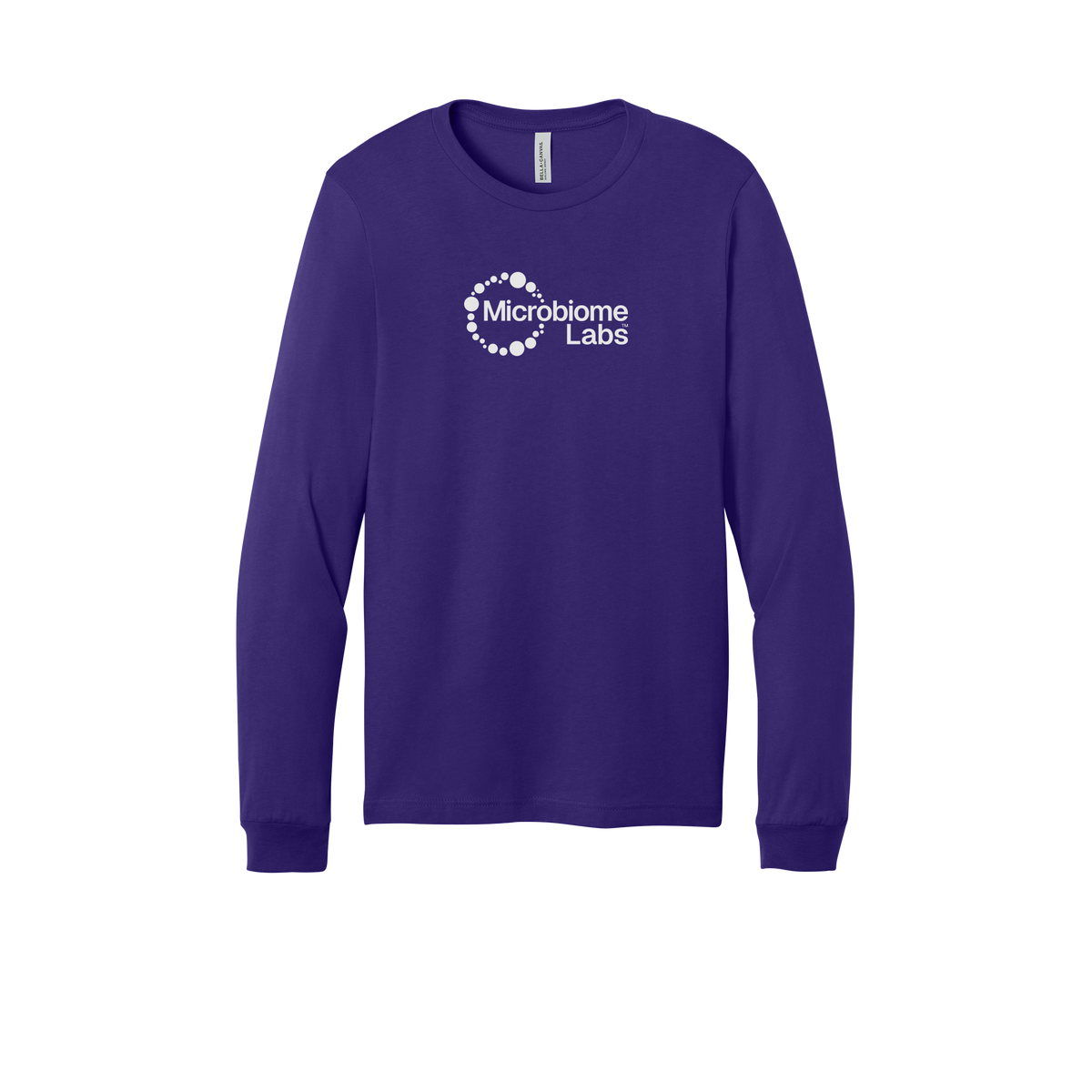 microbiomelabs-all-season-long-sleeve-tee-dtf-front-3501-teampurple-flat-front