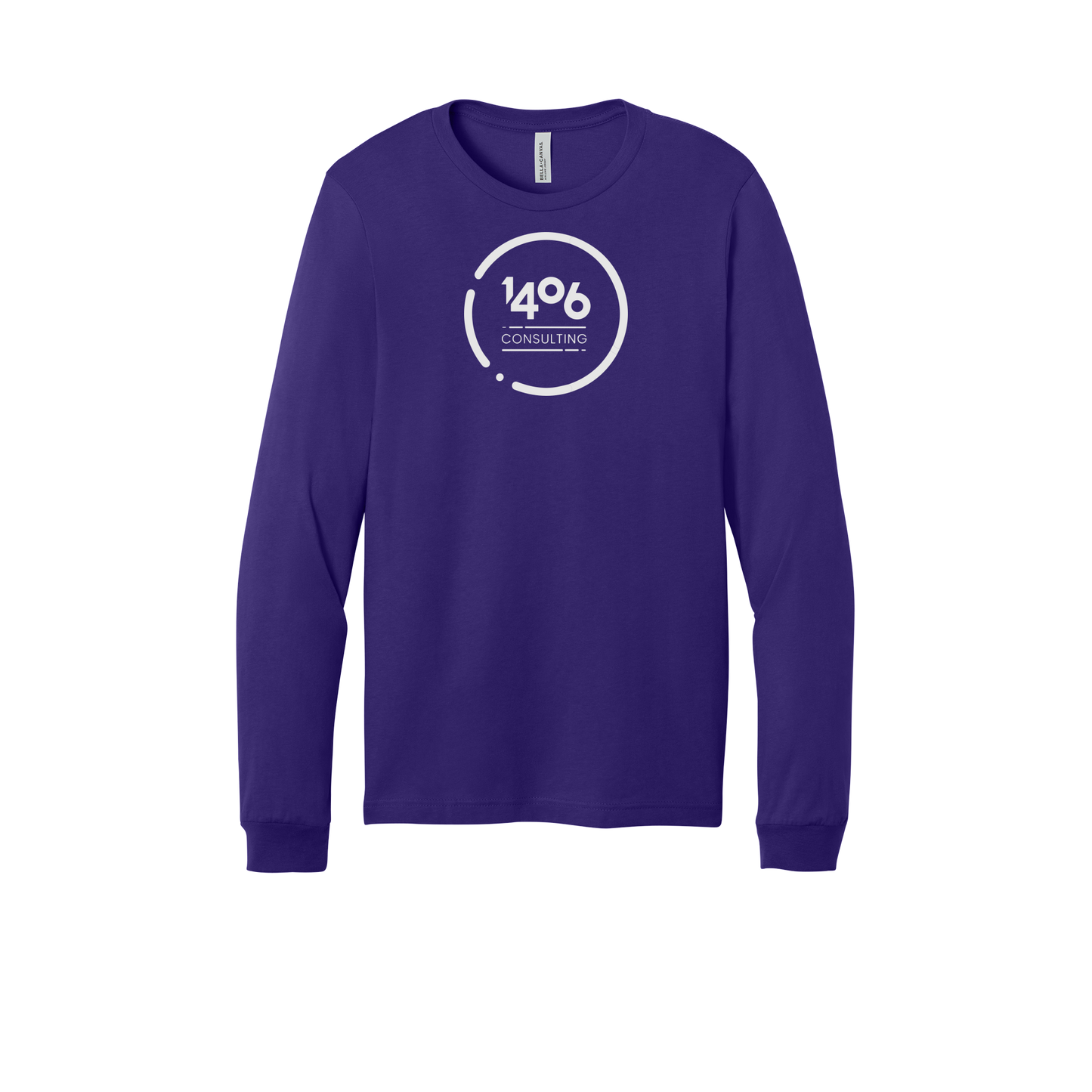 1406consulting-all-season-long-sleeve-tee-dtf-front-3501-teampurple-flat-front