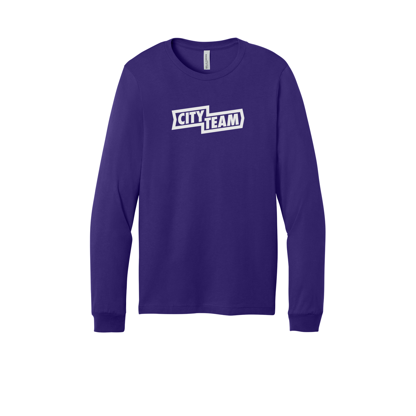 cityteam-all-season-long-sleeve-tee-dtf-front-3501-teampurple-flat-front