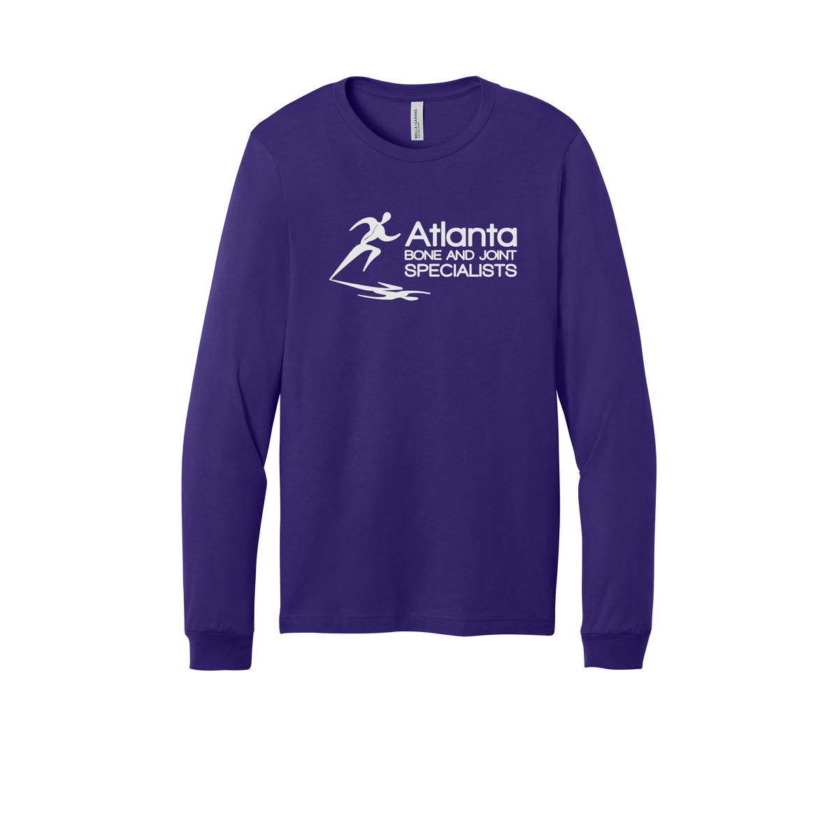 atlantaboneandjoint-all-season-medical-long-sleeve-tee-dtf-front-3501-teampurple-flat-front
