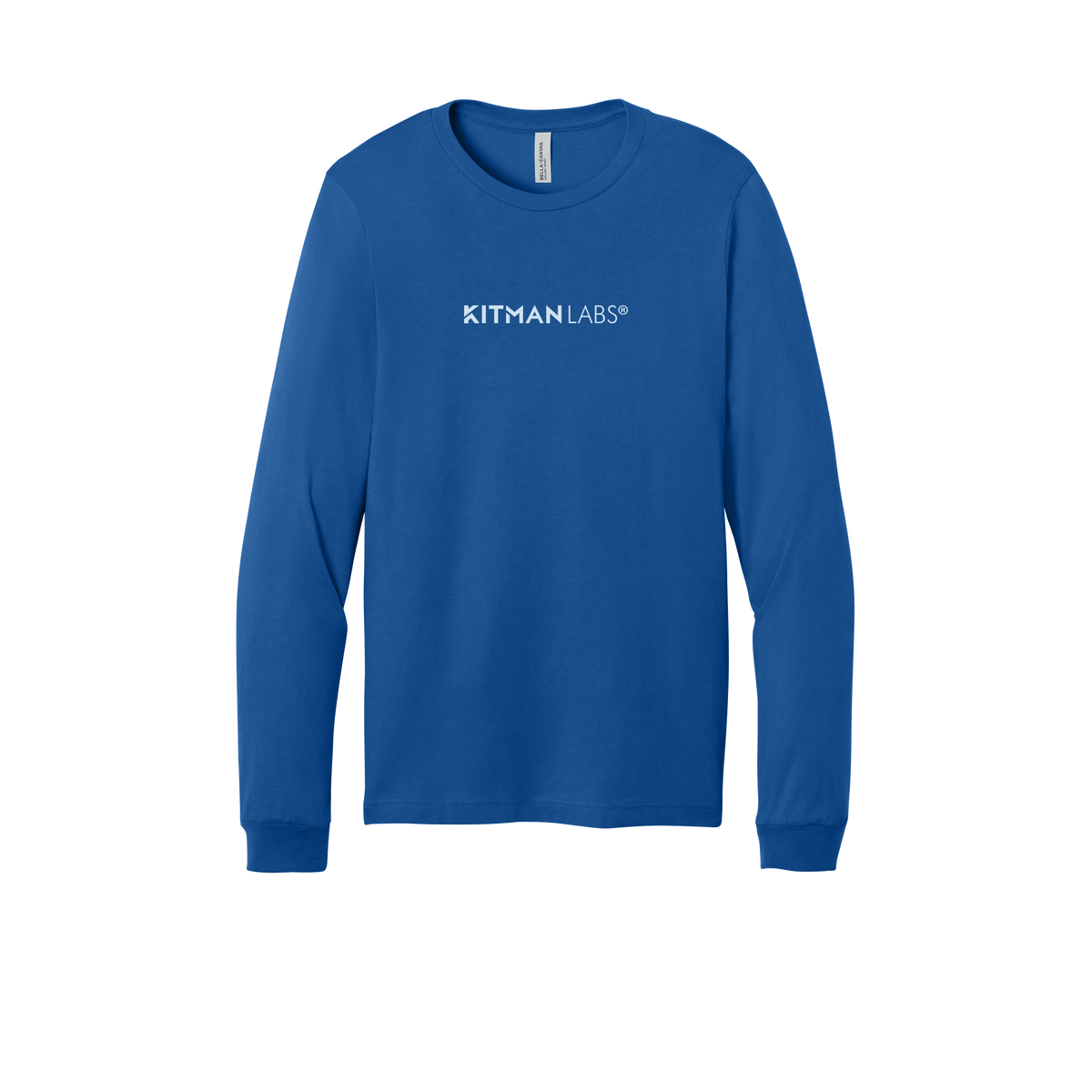 kitmanlabs-all-season-long-sleeve-tee-dtf-front-3501-trueroyal-flat-front