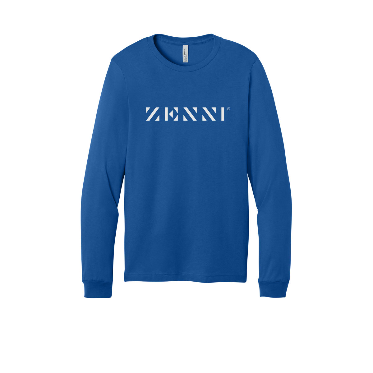 zennioptical-all-season-medical-long-sleeve-tee-dtf-front-3501-trueroyal-flat-front