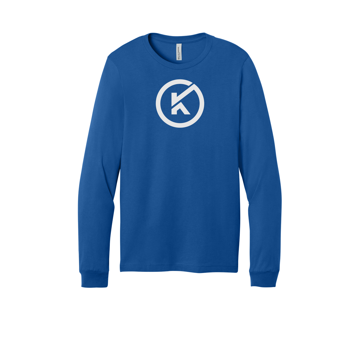 kitmanlabs-all-season-long-sleeve-tee-dtf-front-3501-trueroyal-flat-front