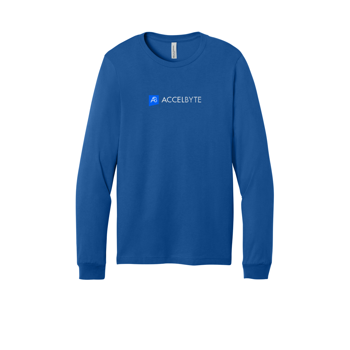 accelbyte-all-season-long-sleeve-tee-dtf-front-3501-trueroyal-flat-front