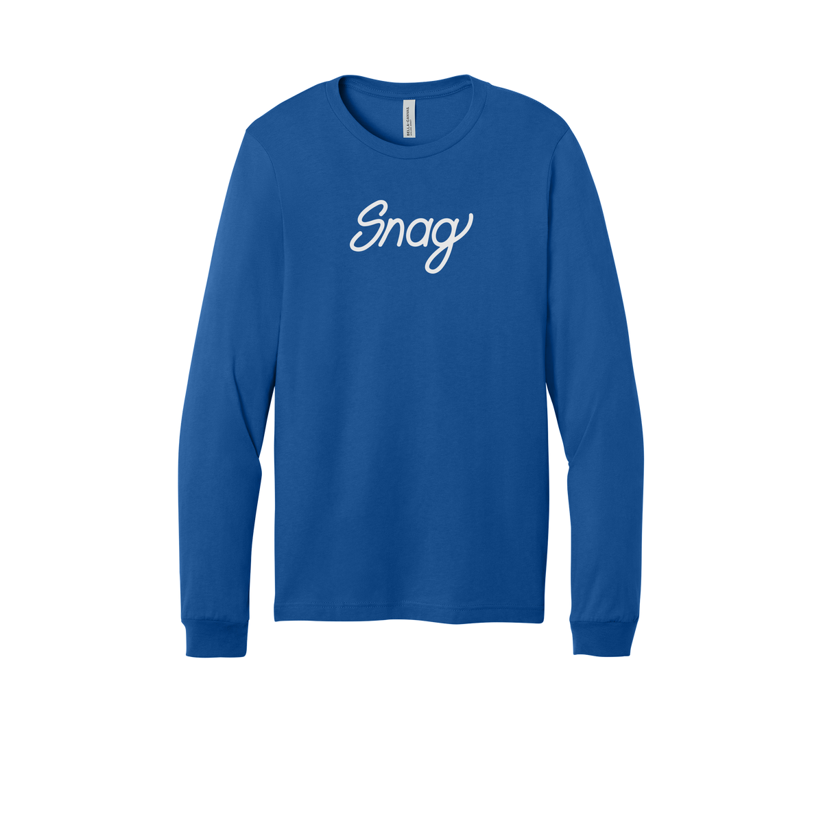snagdelivery-all-season-long-sleeve-tee-dtf-front-3501-trueroyal-flat-front