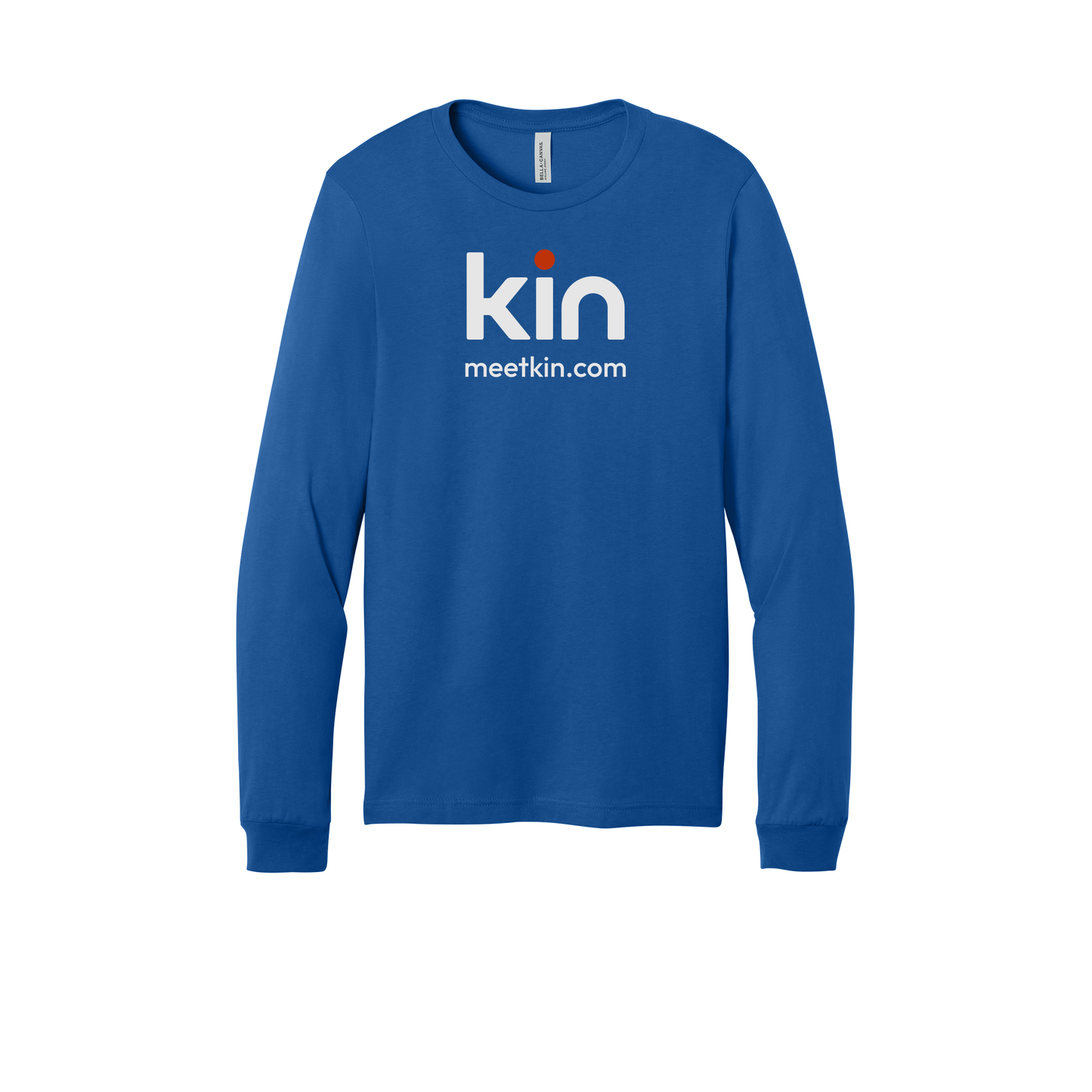 kin-all-season-long-sleeve-tee-dtf-front-3501-trueroyal-flat-front