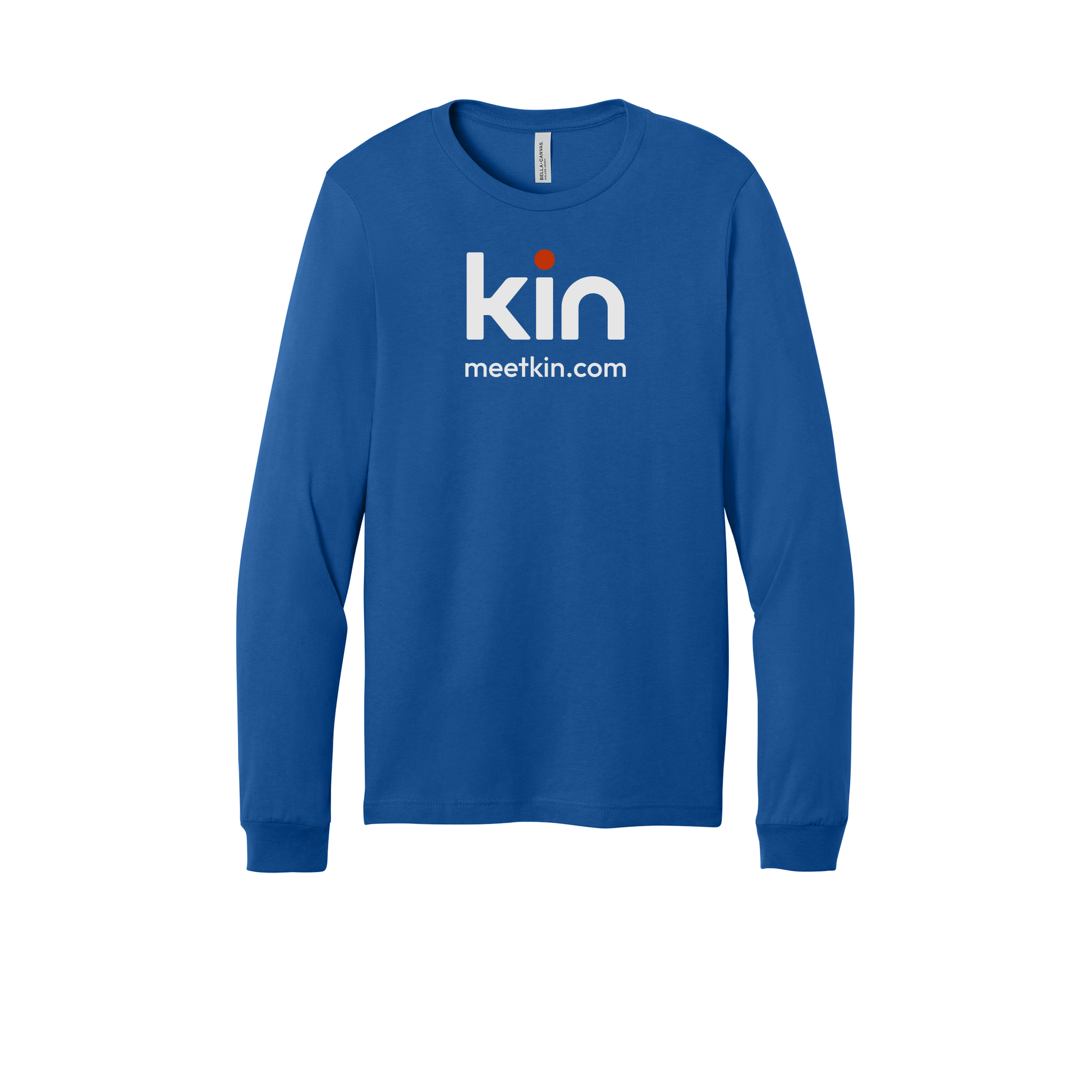 kin-all-season-long-sleeve-tee-dtf-front-3501-trueroyal-flat-front