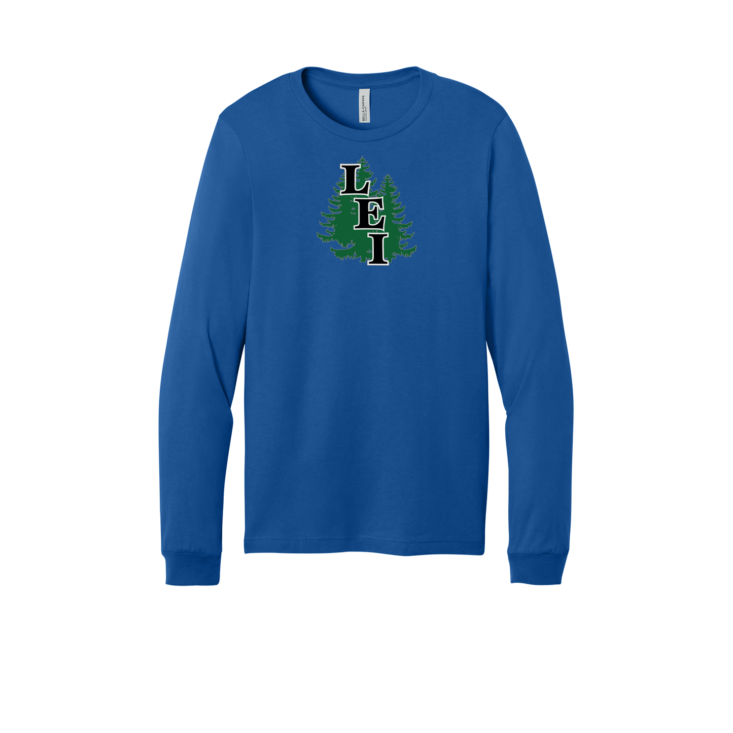 leisite-all-season-long-sleeve-tee-dtf-front-3501-trueroyal-flat-front