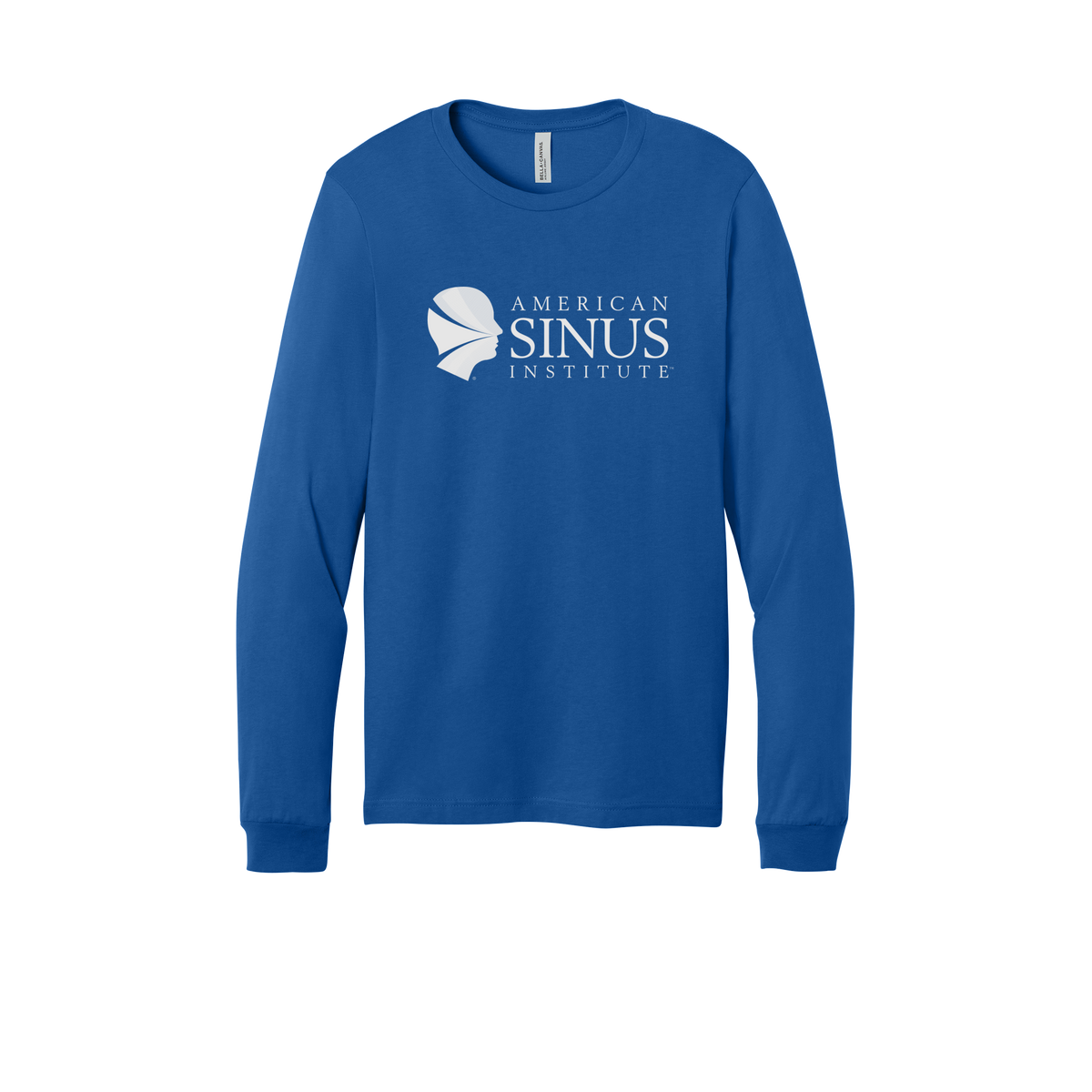 americansinus-all-season-medical-long-sleeve-tee-dtf-front-3501-trueroyal-flat-front